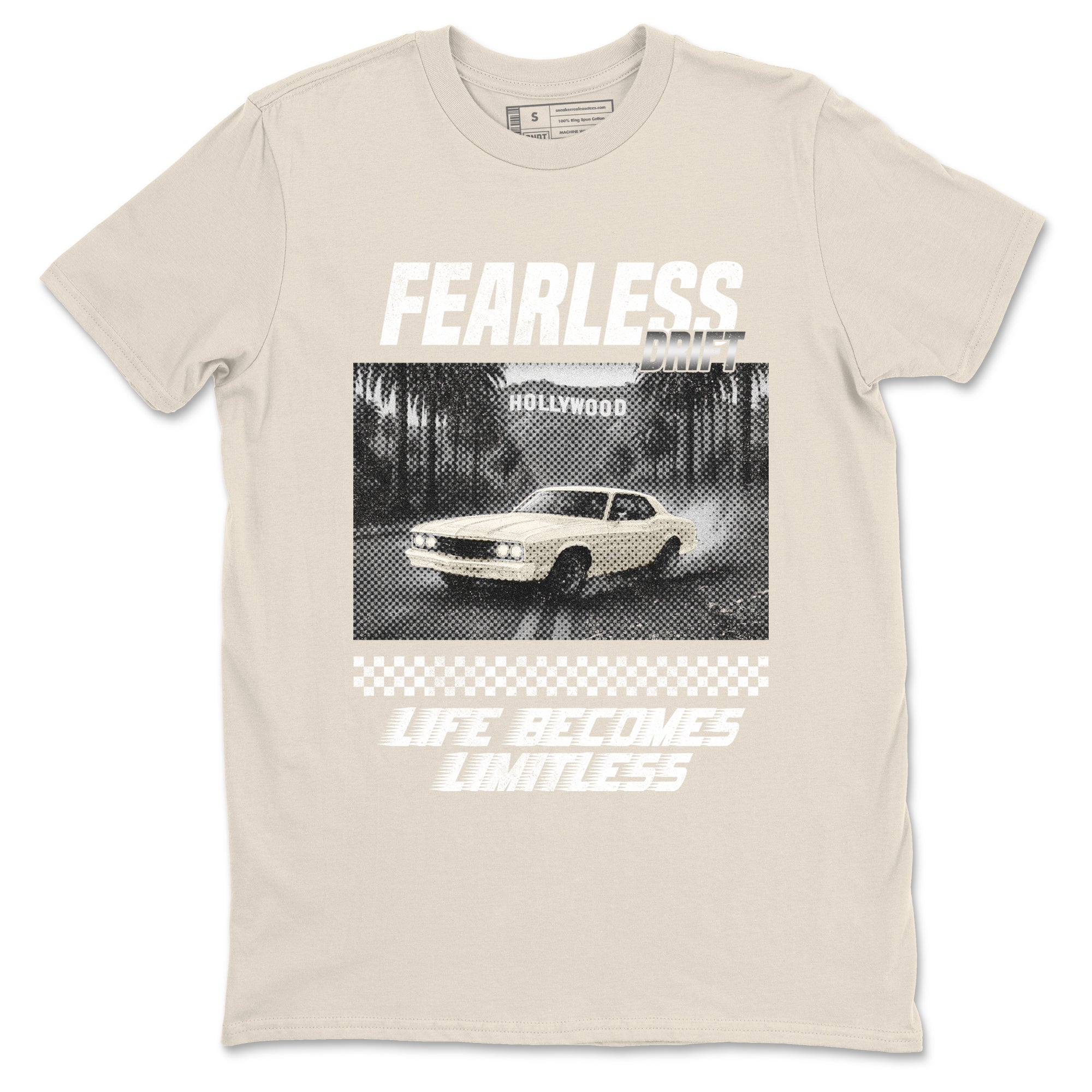 11s Grand Finale Sneaker match tees  Sneaker Tees To Match Jordan 11 Grand Finale Sneakers  Fearless Drift Graphic Tee Natural 2