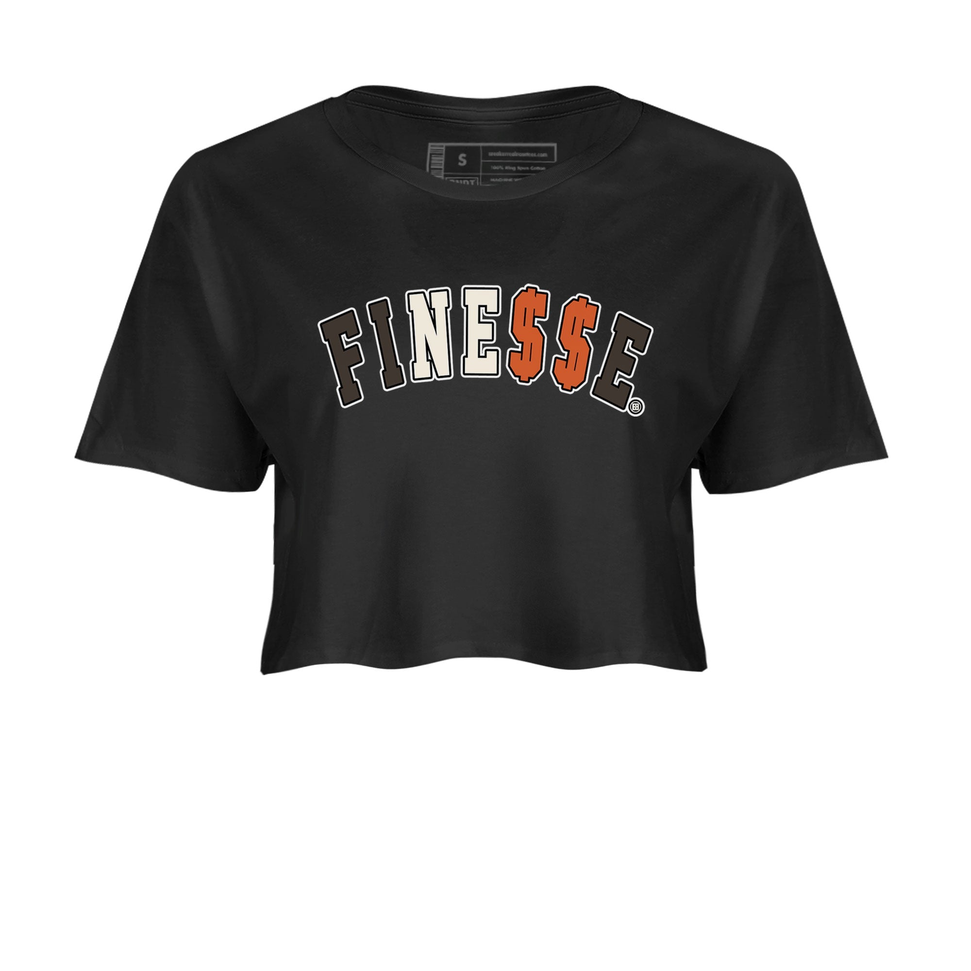 Dunk Red Panda shirt to match jordans Finesse sneaker tees Dunk Low Red Panda Drip Gear Zone Black 2 Crop T-Shirt