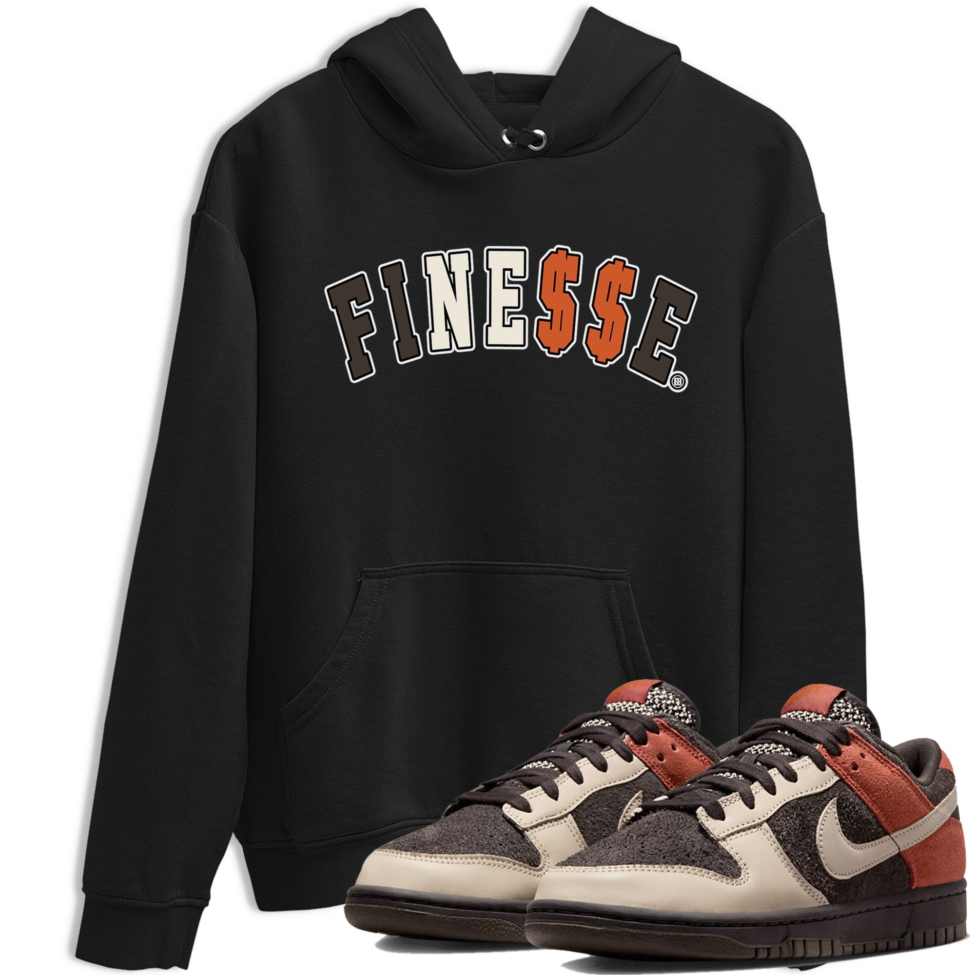 Dunk Red Panda shirt to match jordans Finesse sneaker tees Dunk Low Red Panda Drip Gear Zone Unisex Black 1 T-Shirt