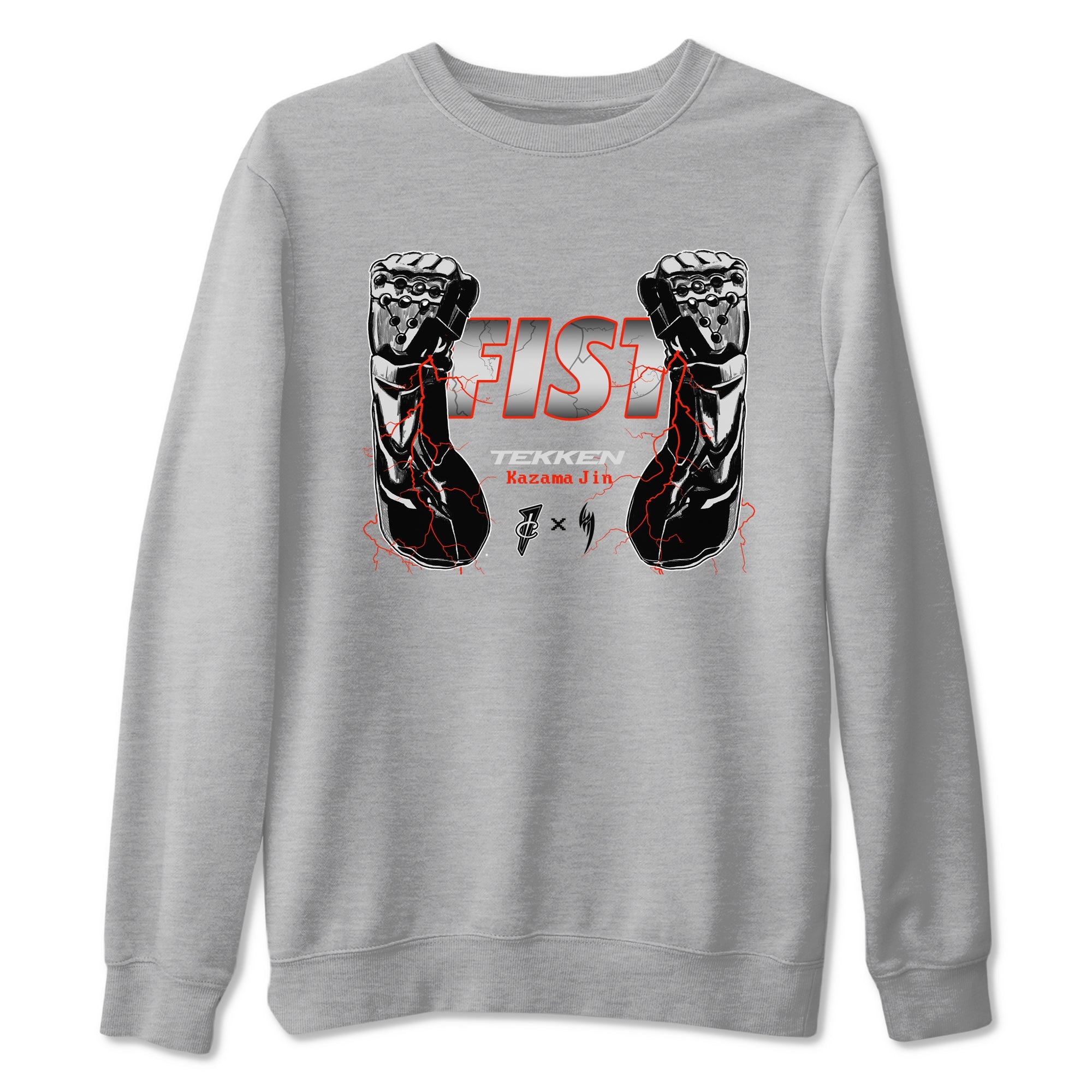 Foams One Jin shirts to match jordans Fist sneaker match tees Air Foamposite One Jin match shoes to clothes Drip Gear Zone unisex cotton Heather Grey 2 shirts