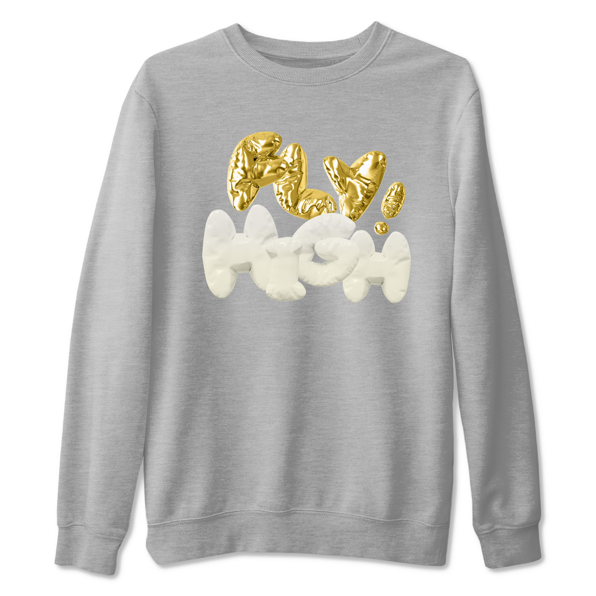 AJ4 Sail shirt to match jordans Fly High sneaker tees 4s SailDrip Gear Zone unisex cotton Heather Grey 2 crew neck shirt