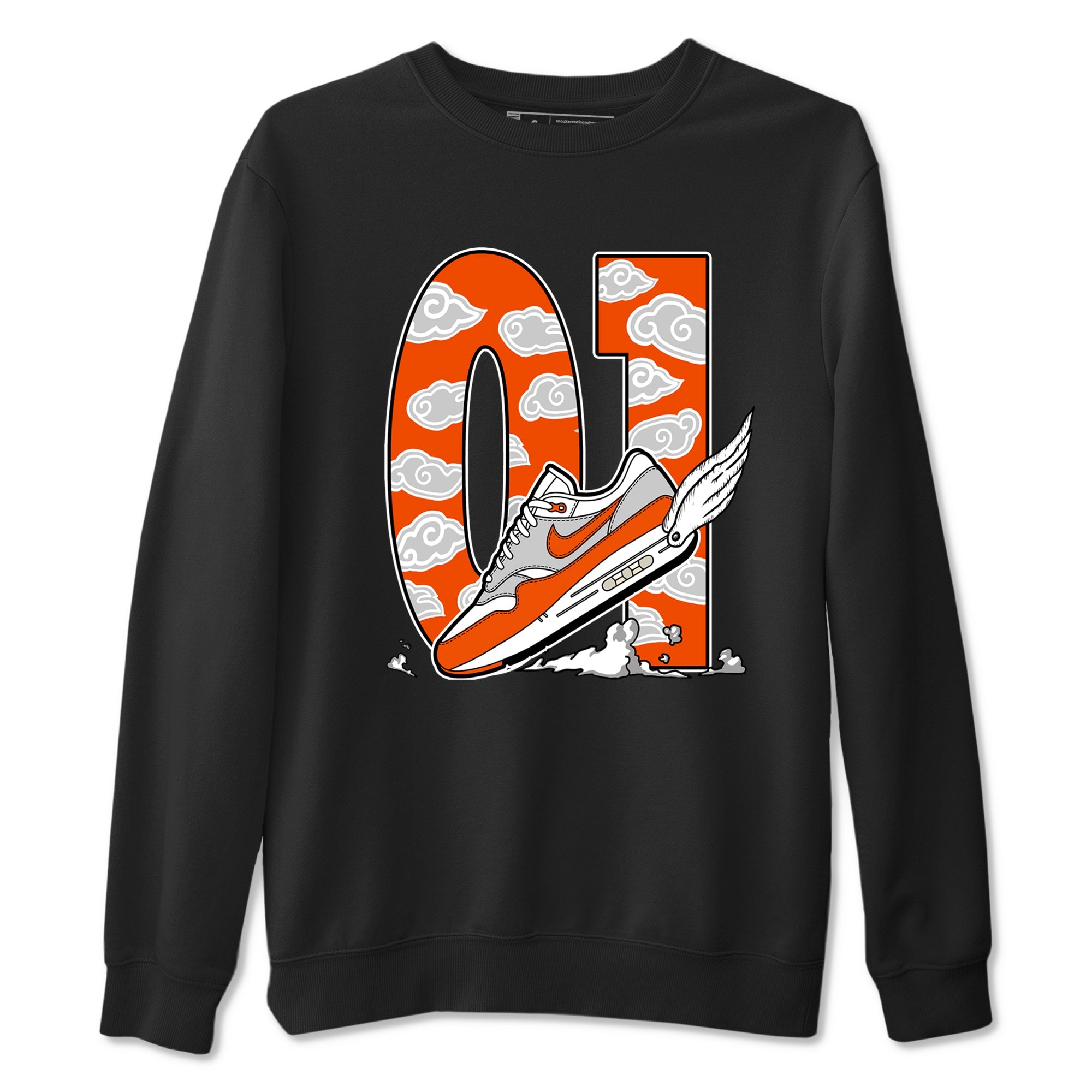 Air Max 1 OG '86 'Summit White and Cosmic Clay shirts to match jordans Fly To The Clouds sneaker match tees Air Max 1 Cosmic Clay match shoes to clothes Drip Gear Zone unisex cotton Black 2 shirts