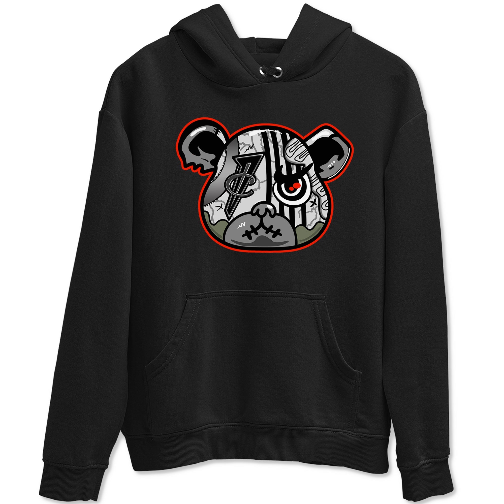 Foams One Jin shirts to match jordans Foamposite Bear sneaker match tees Air Foamposite One Jin match shoes to clothes Drip Gear Zone unisex cotton Black 2 shirts