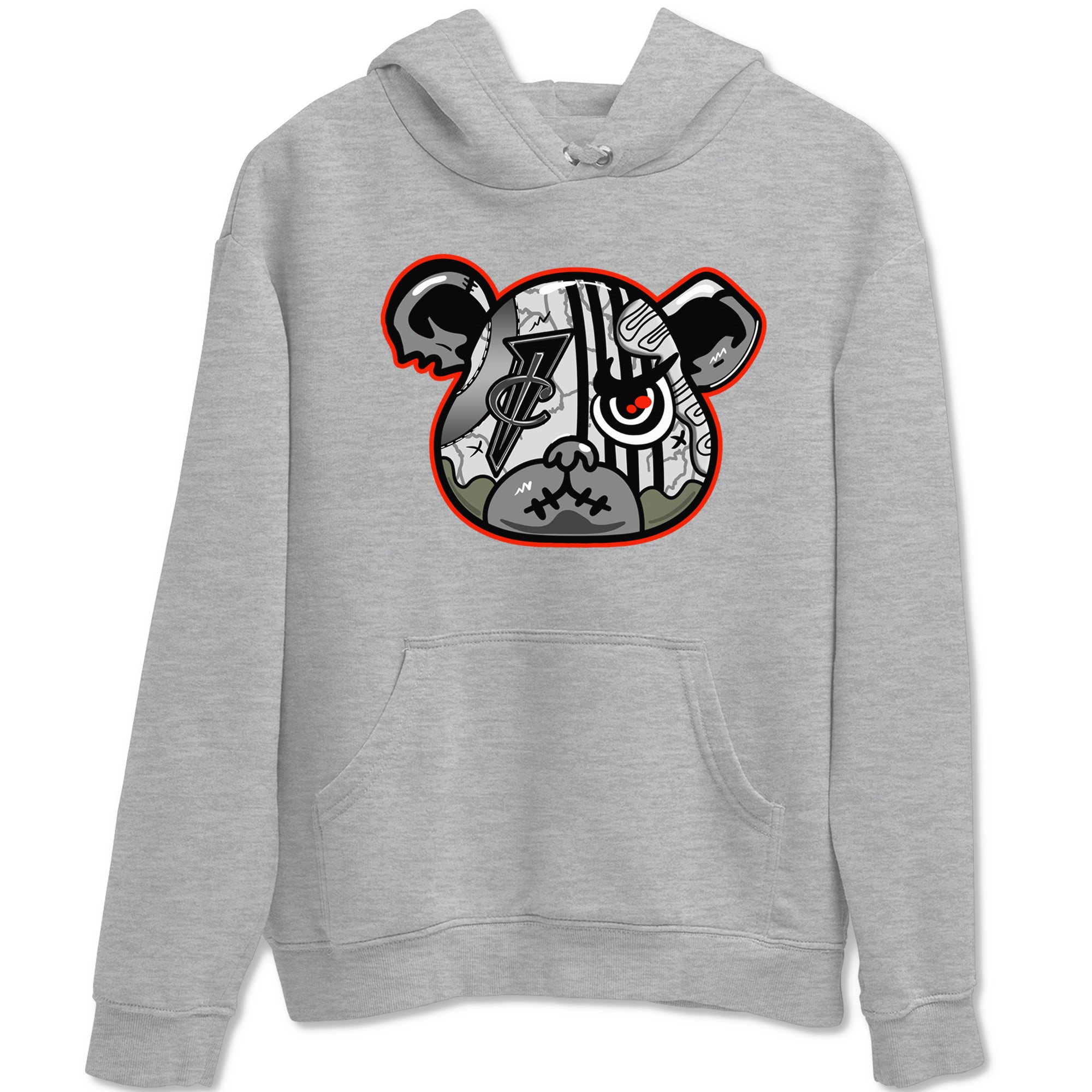 Foams One Jin shirts to match jordans Foamposite Bear sneaker match tees Air Foamposite One Jin match shoes to clothes Drip Gear Zone unisex cotton Heather Grey 2 shirts