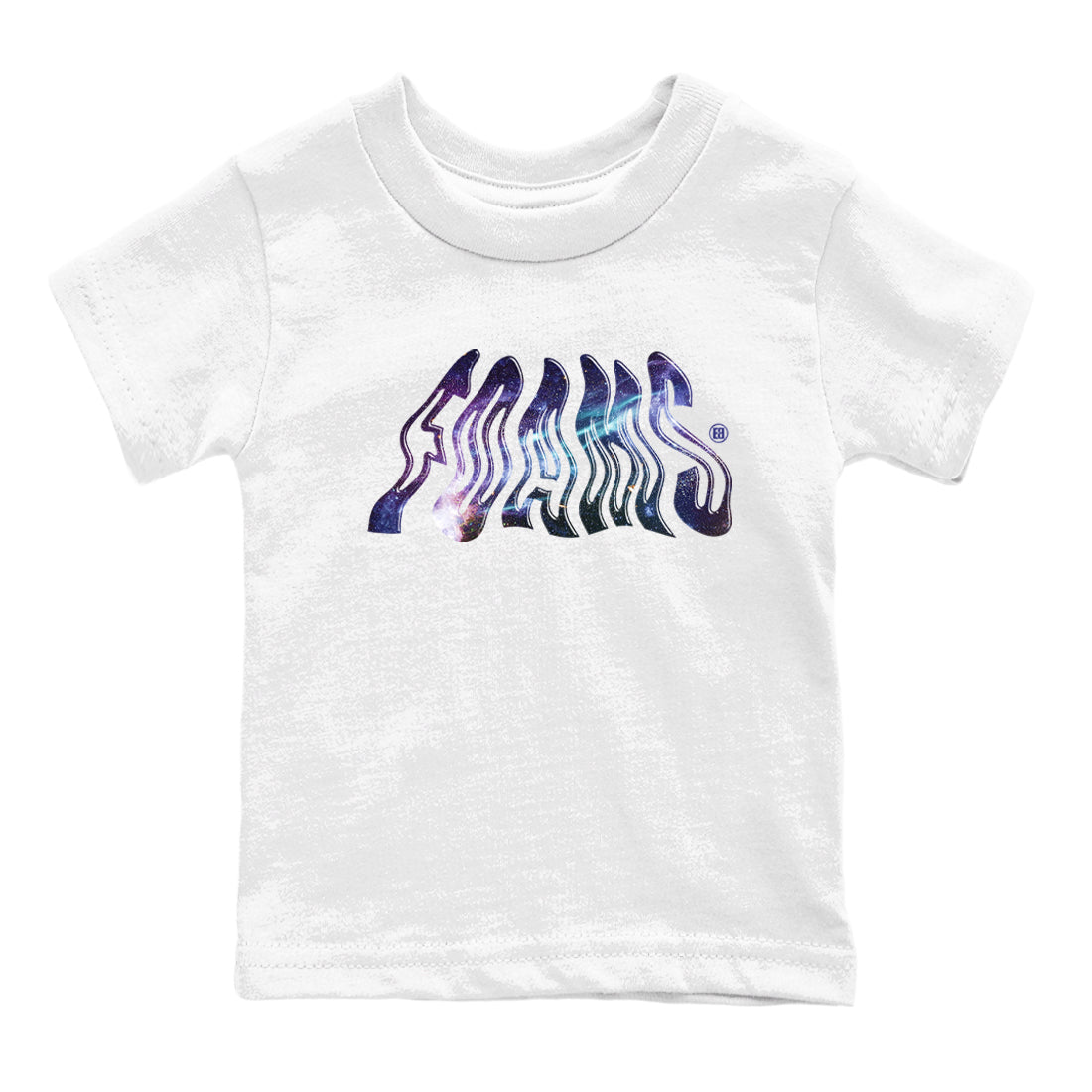 Air Foamposite One Galaxy shirts to match jordans Foams sneaker match tees Foams One Galaxy match shoes to clothes Drip Gear Zone Youth Baby White 2 tee