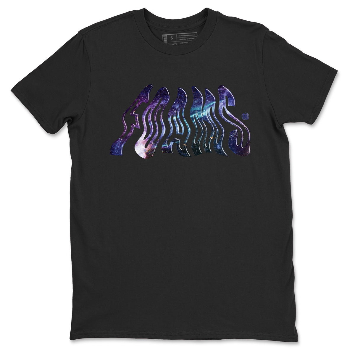 Air Foamposite One Galaxy shirts to match jordans Foams sneaker match tees Foams One Galaxy match shoes to clothes Drip Gear Zone unisex cotton Black 2 shirts