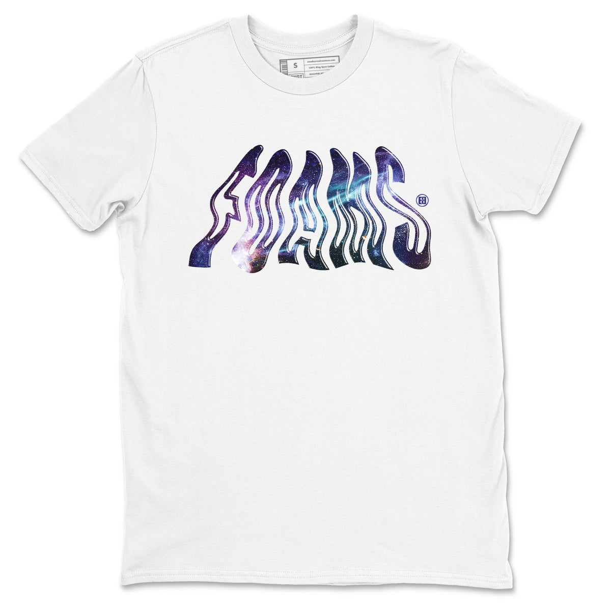 Air Foamposite One Galaxy shirts to match jordans Foams sneaker match tees Foams One Galaxy match shoes to clothes Drip Gear Zone unisex cotton White 2 shirts