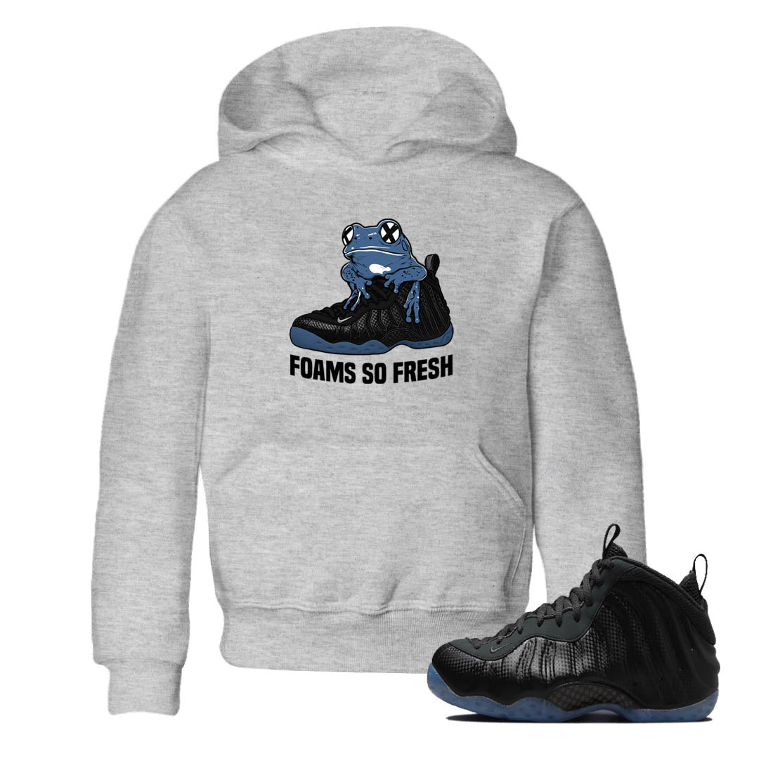 Sneaker Threads  Sneaker Tees To Match Air Foamposite One Carbon Fiber  Foams So Fresh Youth Graphic Tee Heather Grey 1. Perfect for Jordan releases 2025 colorways.