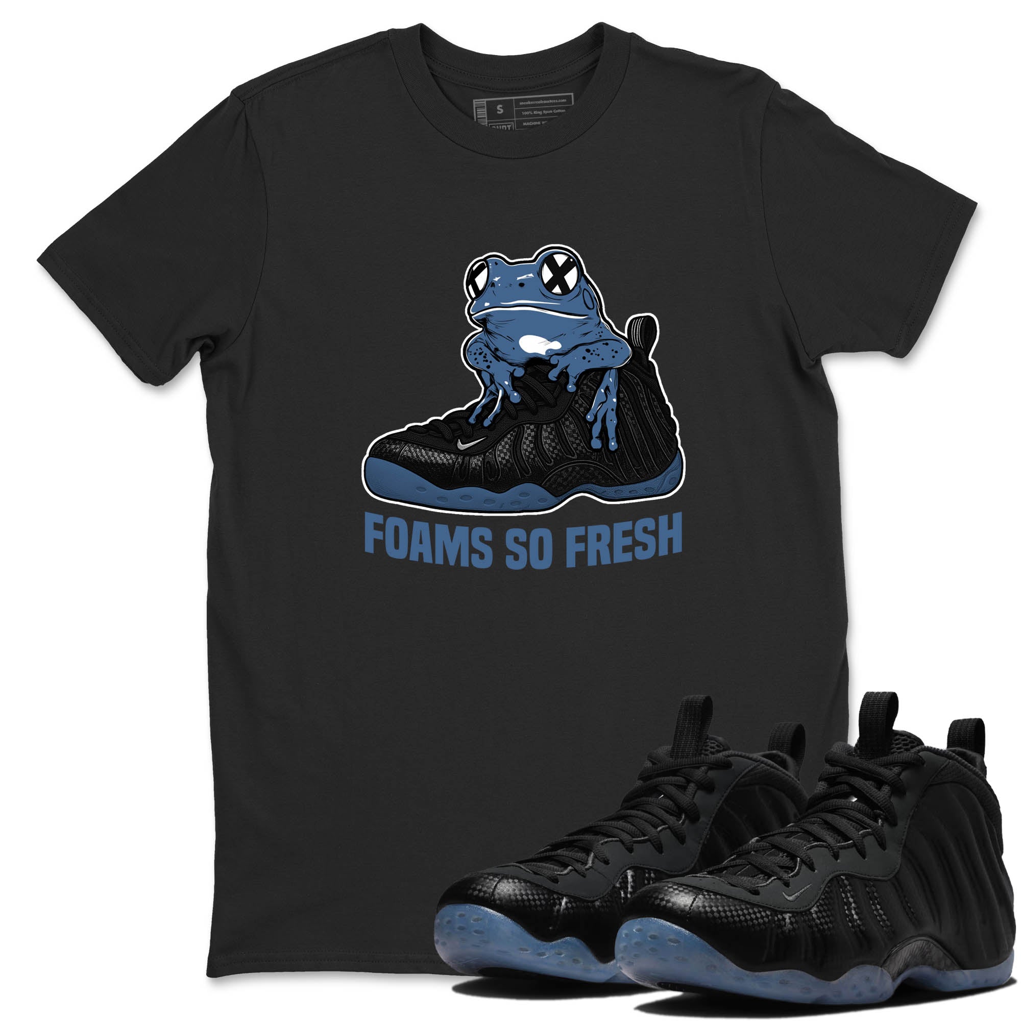 Sneaker Threads  Sneaker Tees To Match Air Foamposite One Carbon Fiber  Foams So Fresh Graphic Tee Black 1. Perfect for Jordan releases 2025 colorways.