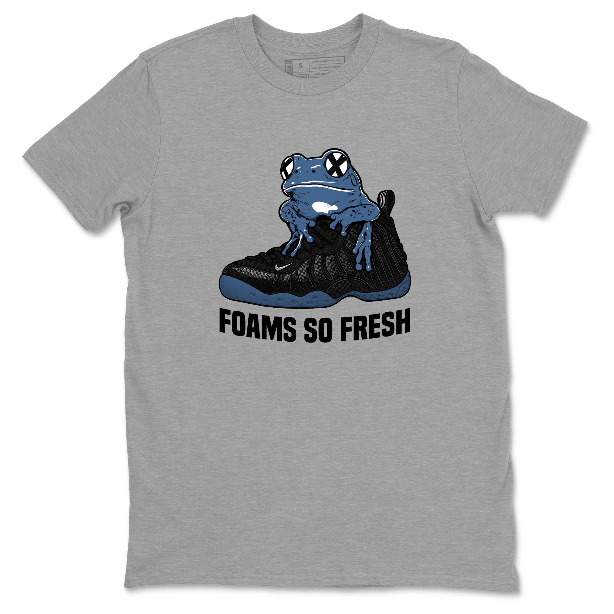 Sneaker Threads  Sneaker Tees To Match Air Foamposite One Carbon Fiber  Foams So Fresh Graphic Tee Heather Grey 2. Perfect for Jordan releases 2025 colorways.
