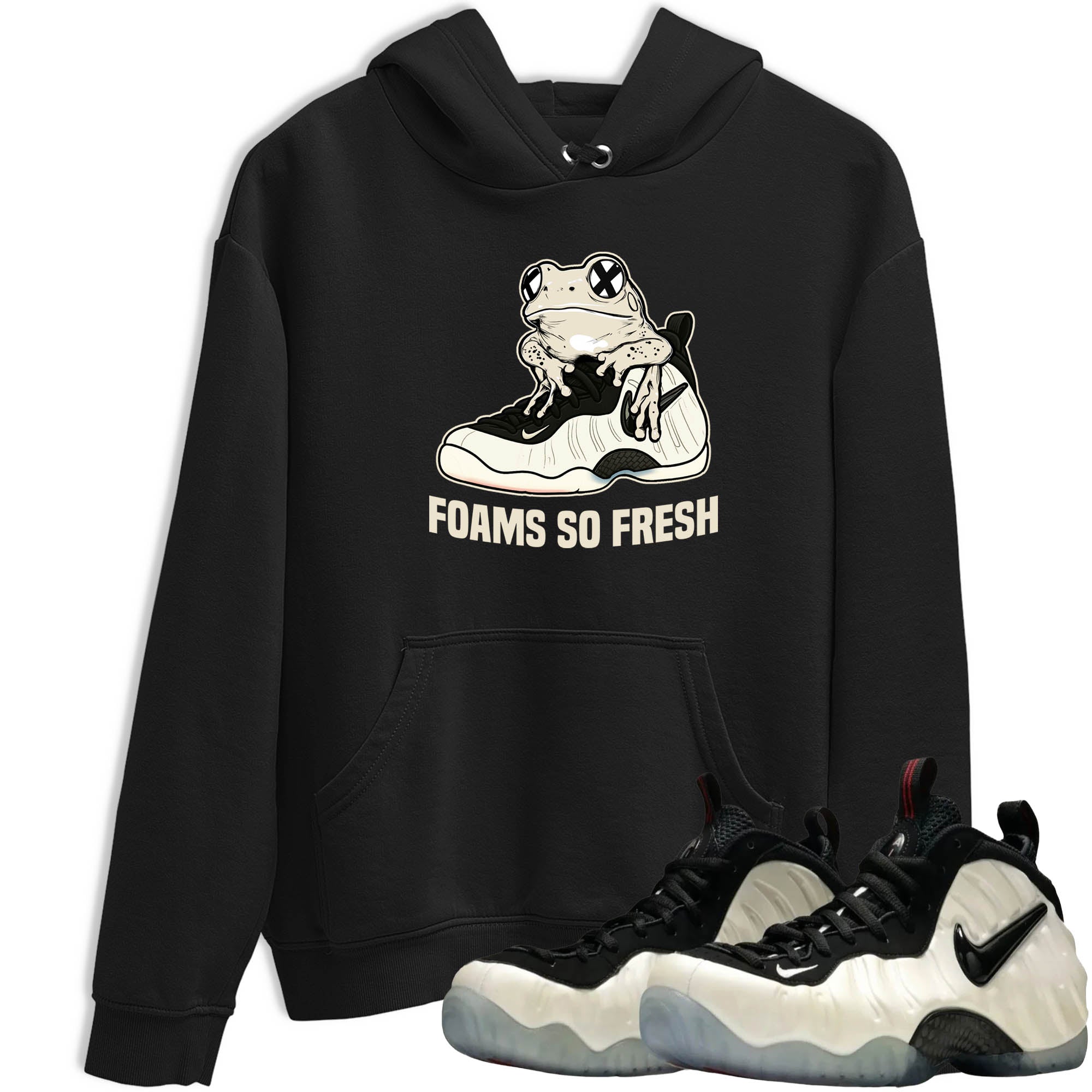 Sneaker Threads  Sneaker Tees To Match Air Foamposite One Pearl  Foams So Fresh Graphic Tee Black 1. Perfect for Jordan releases 2025 colorways.