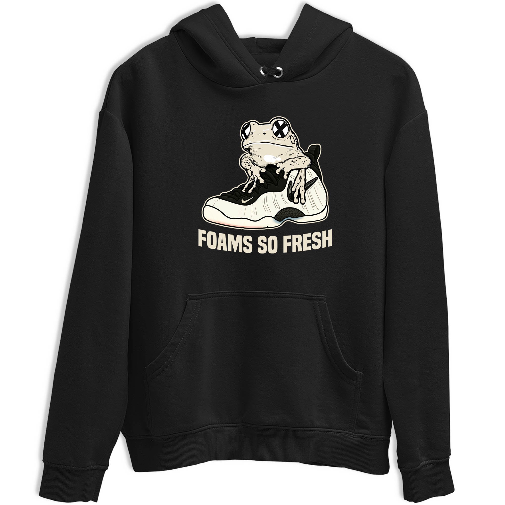 Sneaker Threads  Sneaker Tees To Match Air Foamposite One Pearl  Foams So Fresh Graphic Tee Black 2. Perfect for Jordan releases 2025 colorways.