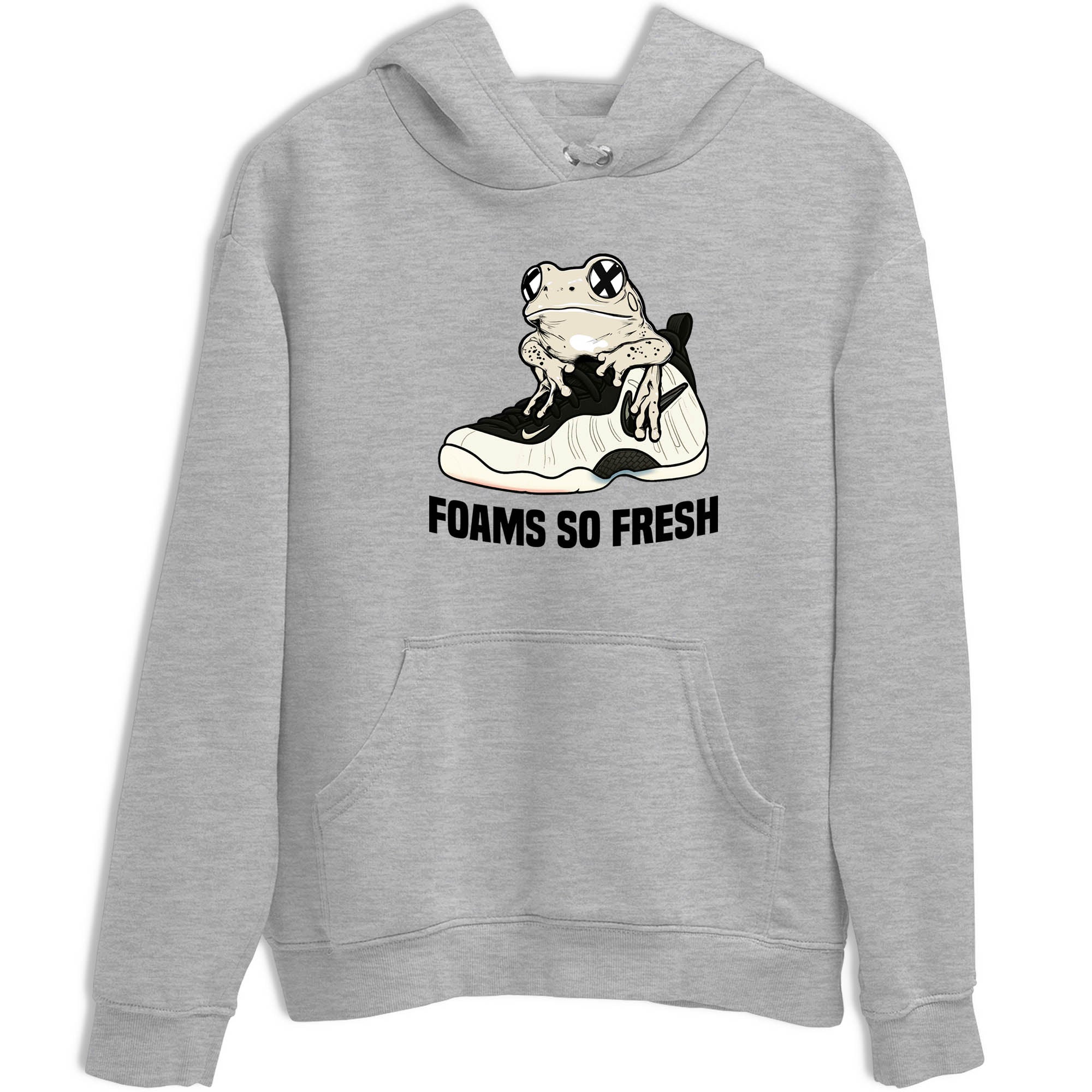 Sneaker Threads  Sneaker Tees To Match Air Foamposite One Pearl  Foams So Fresh Graphic Tee Heather Grey 2. Perfect for Jordan releases 2025 colorways.