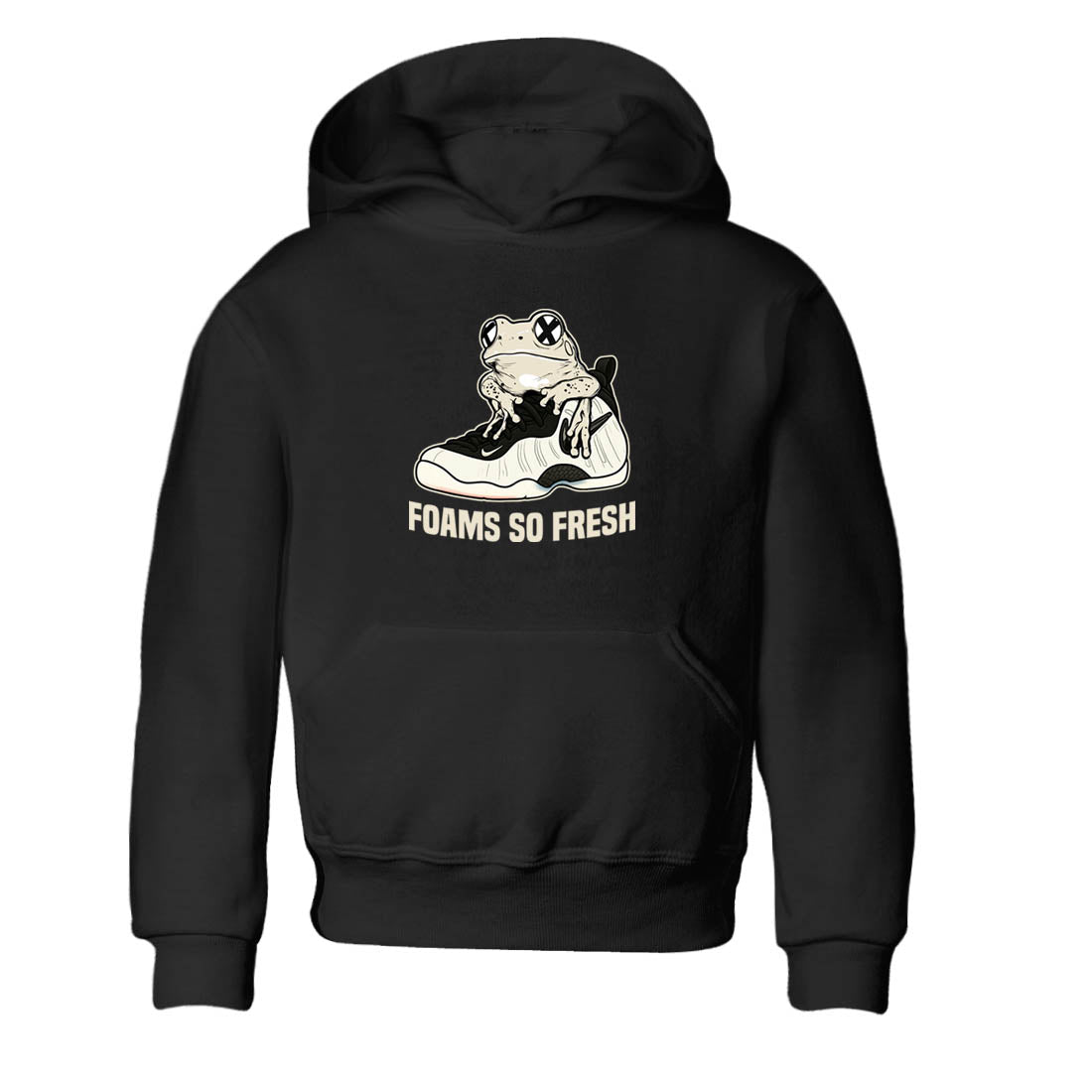 Sneaker Threads  Sneaker Tees To Match Air Foamposite One Pearl  Foams So Fresh Youth Graphic Tee Black 2. Perfect for Jordan releases 2025 colorways.