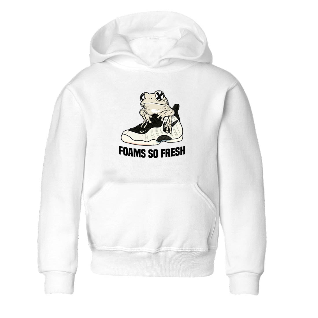 Sneaker Threads  Sneaker Tees To Match Air Foamposite One Pearl  Foams So Fresh Youth Graphic Tee White 2. Perfect for Jordan releases 2025 colorways.