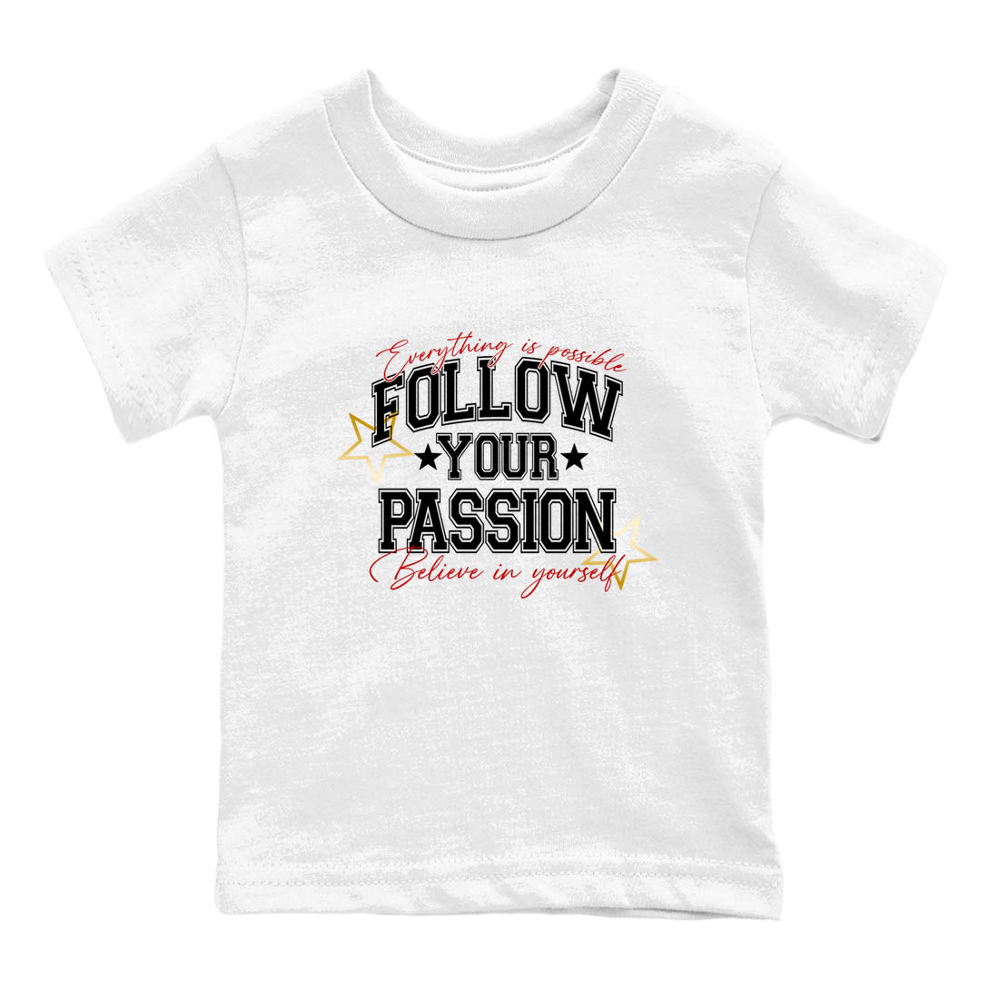 Sneaker Threads  Sneaker Tees To Match Air Jordan 12 Taxi  Follow Your Passion Youth Graphic Tee White 2. Perfect for Jordan releases 2025 colorways.