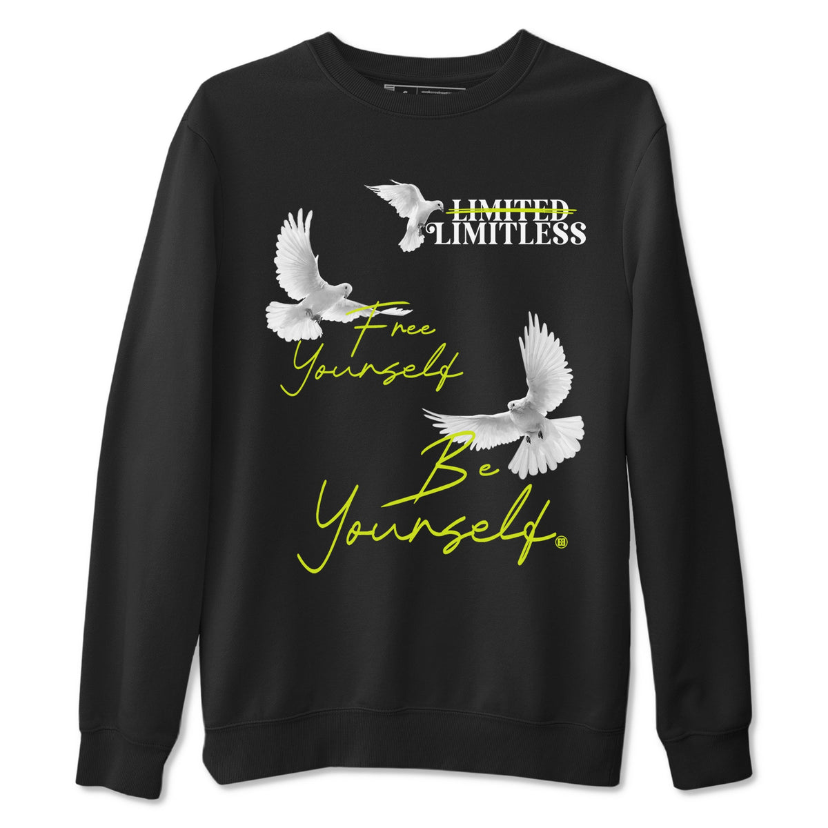 Foams One Black Volt shirts to match jordans Free Yourself Be Yourself sneaker match tees Air Foamposite One Black Volt match shoes to clothes Drip Gear Zone unisex cotton Black 2 shirts