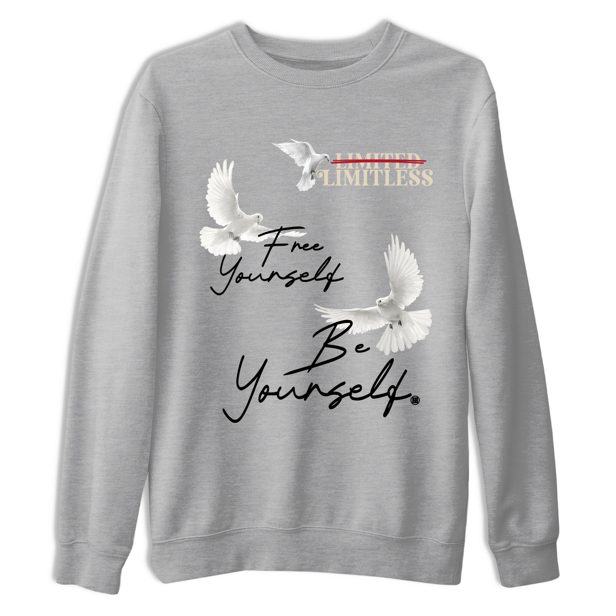 Sneaker Threads  Sneaker Tees To Match Air Foamposite One Pearl  Free Yourself Be Yourself Graphic Tee Heather Grey 2. Perfect for Jordan releases 2025 colorways.