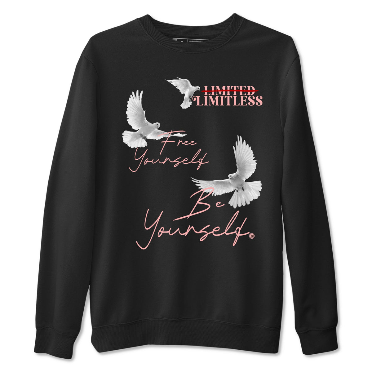 3s Valentines Day shirts to match jordans Free Yourself Be Yourself sneaker match tees Air Jordan 3 Valentines Day match shoes to clothes Drip Gear Zone unisex cotton Black 2 shirts