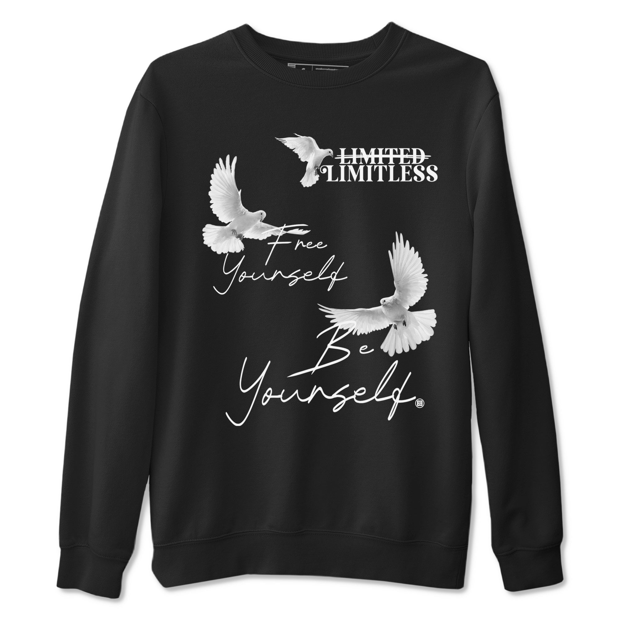 5s White Black shirts to match jordans Free Yourself Be Yourself sneaker match tees Air Jordan 5 White Black match shoes to clothes Drip Gear Zone unisex cotton Black 2 shirts