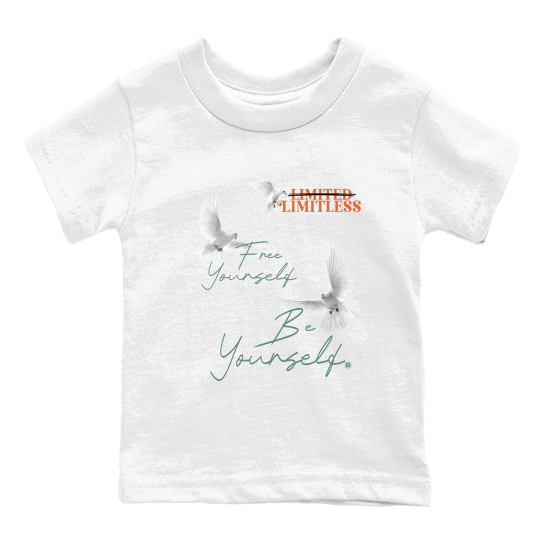 Dunk Low Ceramic shirts to match jordans Free Yourself Be Yourself sneaker match tees Dunk Ceramic match shoes to clothes Drip Gear Zone Youth Baby White 2 tee