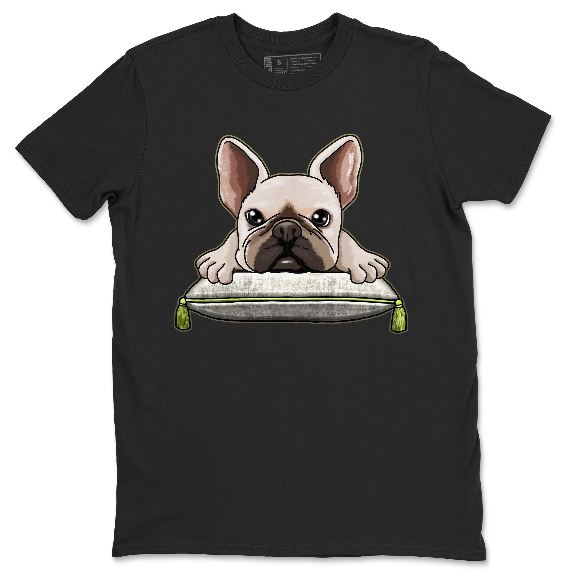 Jordan 1 Low X Travis Scott Golf Olive shirt to match jordans French Bulldog sneaker release tees Air Jordan 1 Travis Scott Golf Olive Drip Gear Zone Unisex Streetwear Clothing Black 2 T-Shirt
