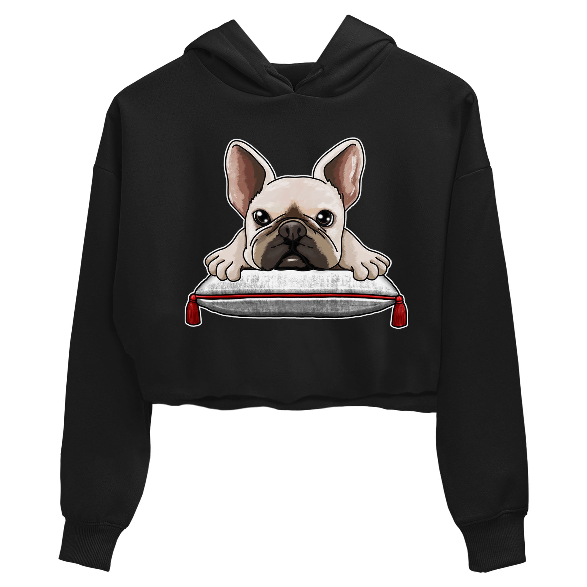 1s Low University Red shirt to match jordans French Bulldog sneaker tees Air Jordan 1 University Red Drip Gear Zone Sneaker Matching Clothing Brand Black 2 Crop T-Shirt