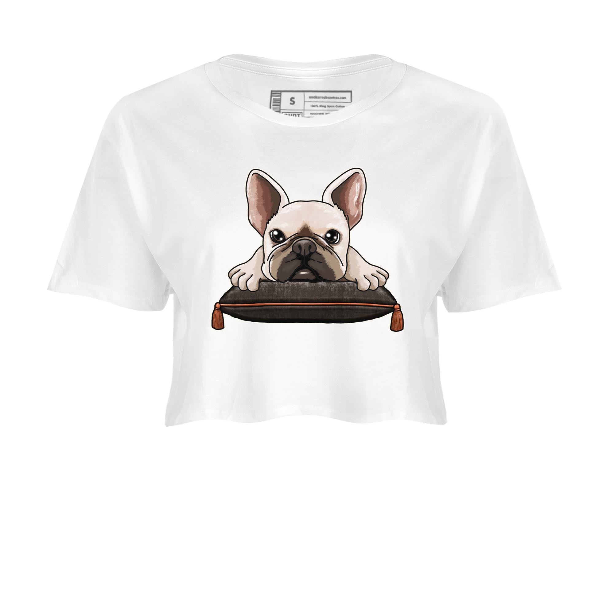 Nike Low Dunk Red Panda shirt to match jordans French Bulldog sneaker tees Nike Dunk Red Panda Drip Gear Zone White 2 Crop T-Shirt