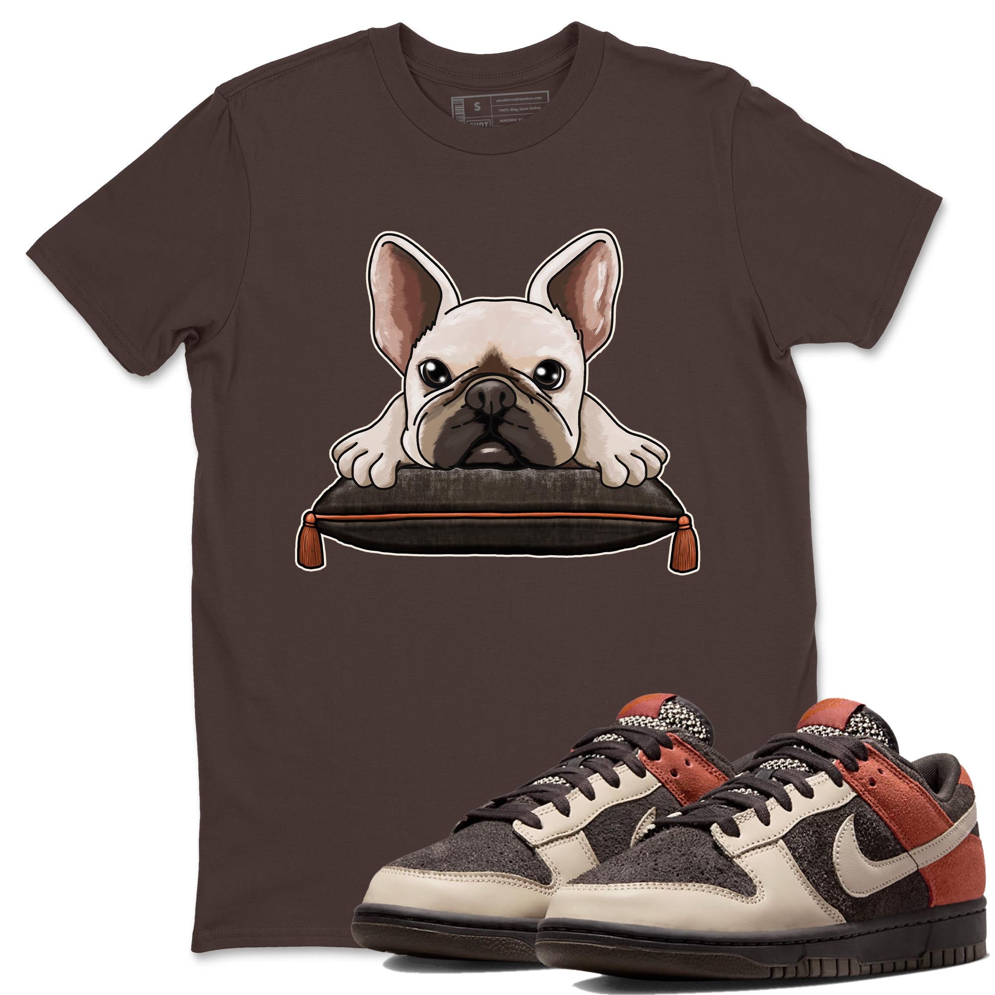 Nike Low Dunk Red Panda shirt to match jordans French Bulldog sneaker tees Nike Dunk Red Panda Drip Gear Zone Unisex Streetwear Clothing Dark Chocolate 1 T-Shirt