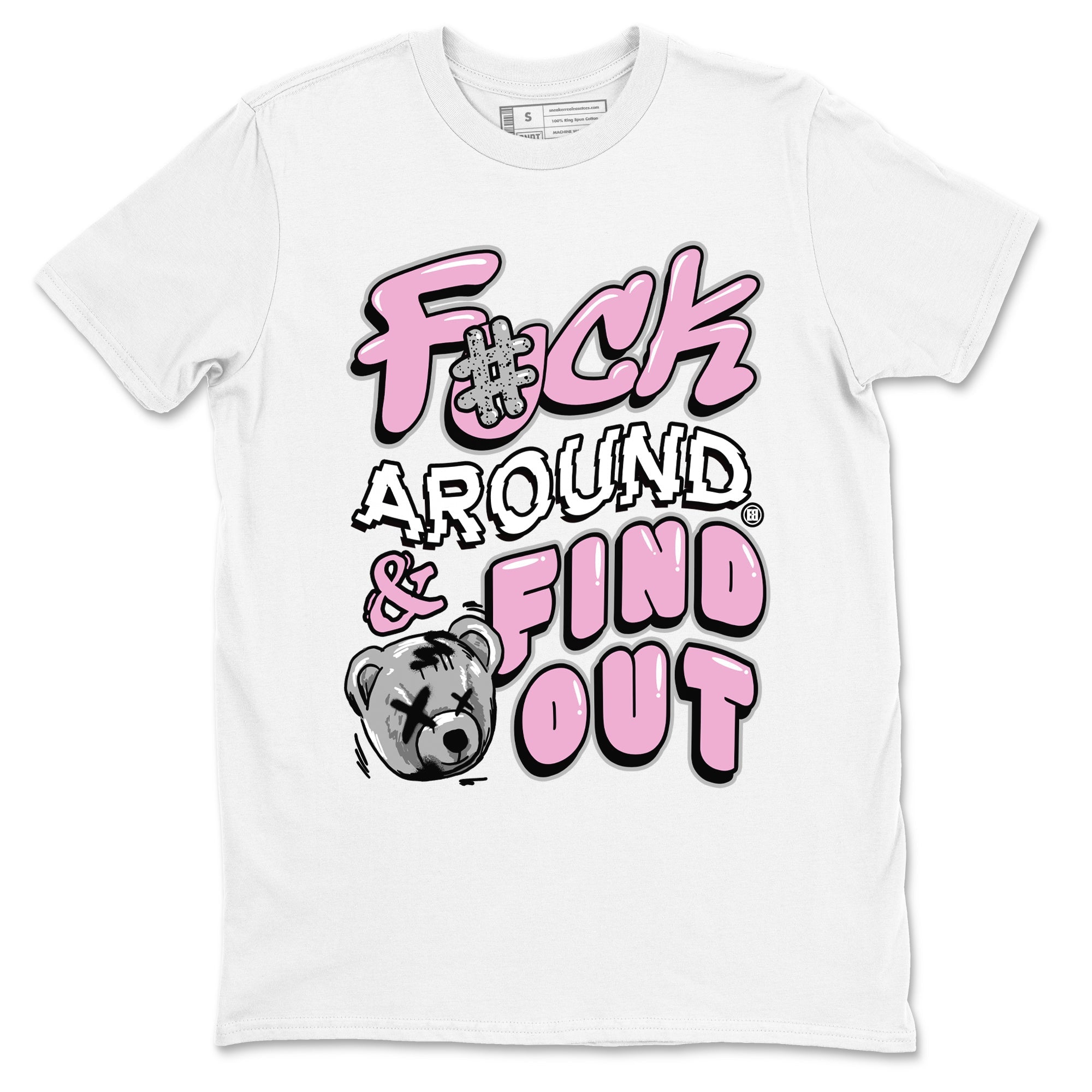 4s Retro Orchid shirts to match jordans Fuck Around And Find Out sneaker match tees Air Jordan 4 WMNS Orchid match shoes to clothes Drip Gear Zone unisex cotton White 2 shirts