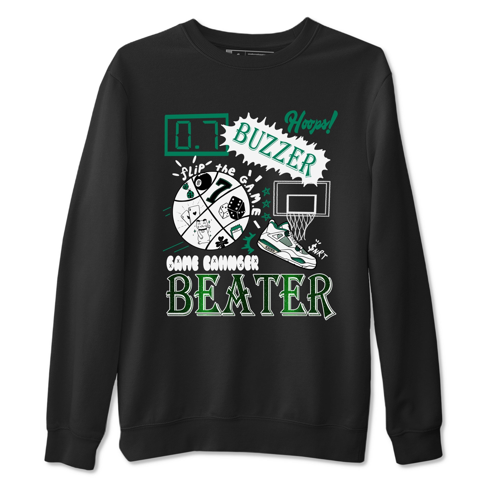 4s Oxidized Green shirts to match jordans Game Changer sneaker match tees Air Jordan 4 Oxidized Green Drip Gear Zone streetwear brand Black 2 unisex cotton tee