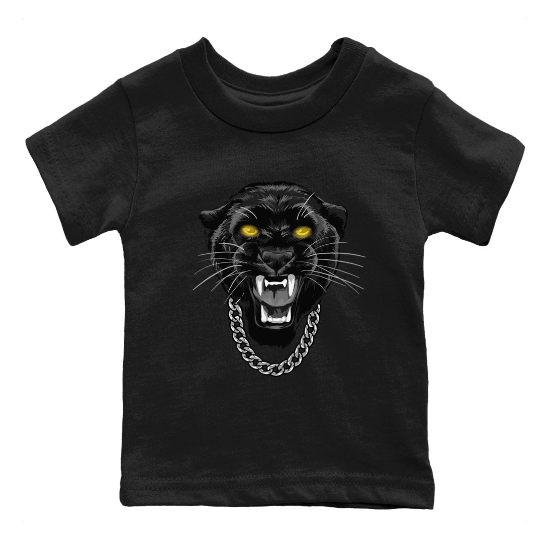 Air Jordan 5 Retro Black Cat Shirts To Match Jordans Gangster Black Cat Sneaker Shirts 5 Black Cat Drip Gear Zone Baby Youth Toddler Black 2 crew neck shirts