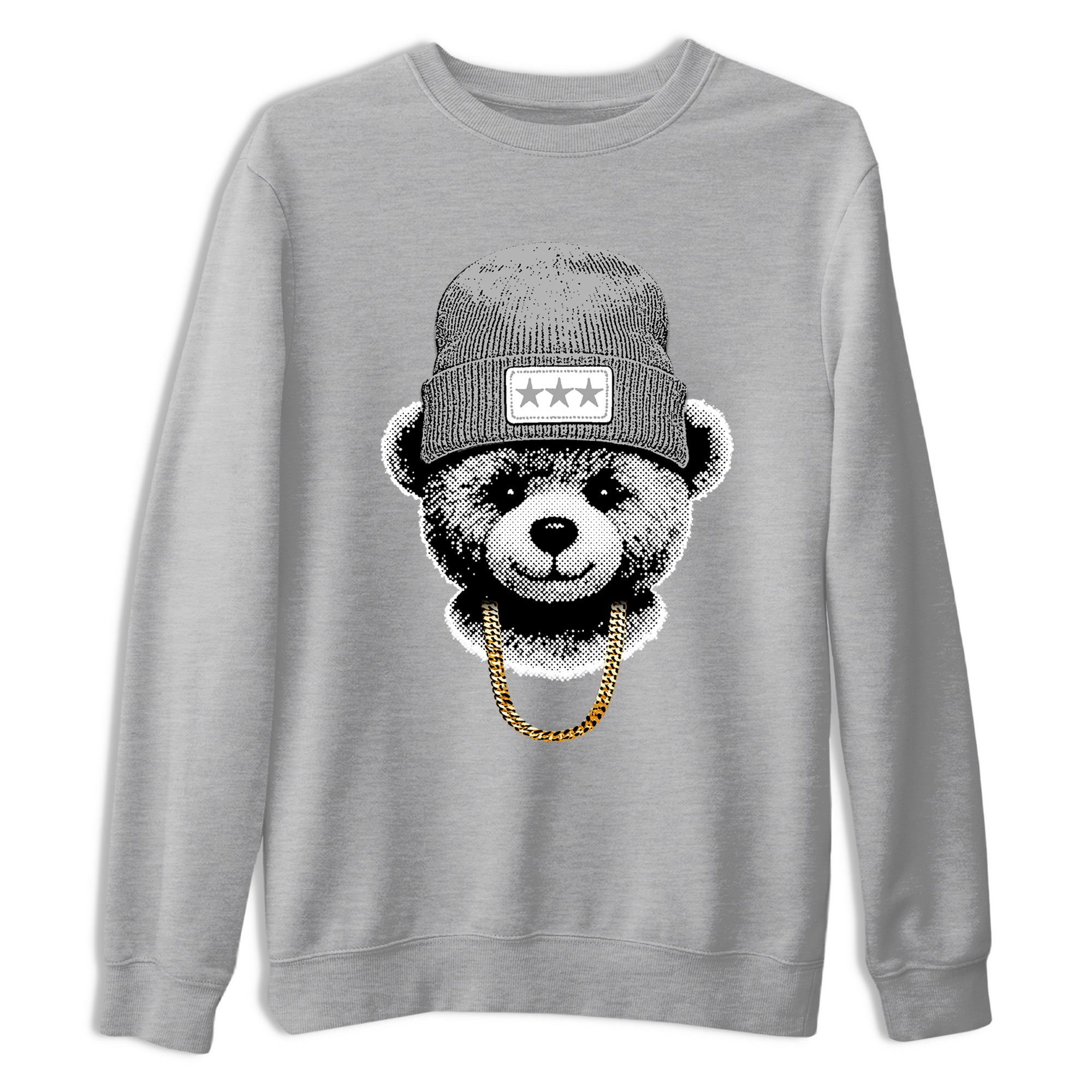 11s Grand Finale Sneaker match tees  Sneaker Tees To Match Jordan 11 Grand Finale Sneakers  Gangster Teddy Graphic Tee Heather Grey 2