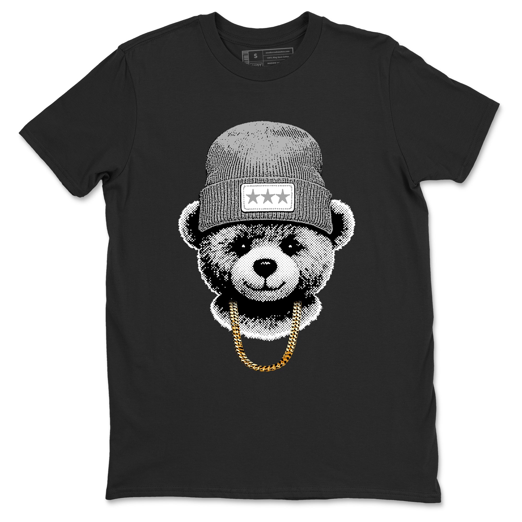 11s Grand Finale Sneaker match tees  Sneaker Tees To Match Jordan 11 Grand Finale Sneakers  Gangster Teddy Graphic Tee Black 2