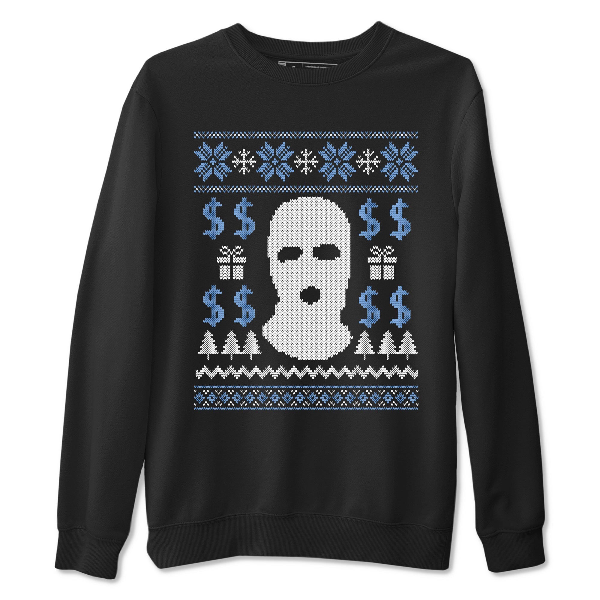 11s Legend Blue shirts to match jordans Christmas Gangster Ugly Sweater sneaker match tees Air Jordan 11 Retro Legend Blue match shoes to clothes Drip Gear Zone unisex cotton Black 2 shirts