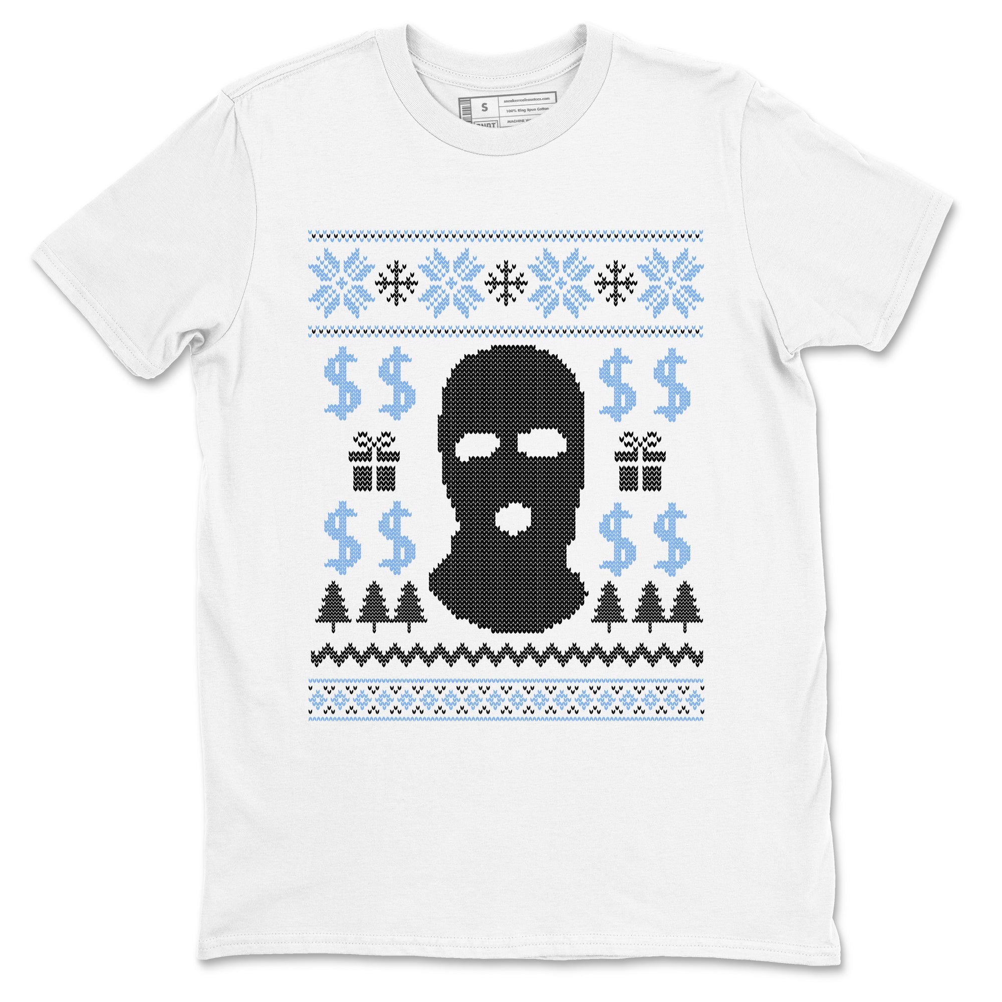 11s Legend Blue shirts to match jordans Christmas Gangster Ugly Sweater sneaker match tees Air Jordan 11 Retro Legend Blue match shoes to clothes Drip Gear Zone unisex cotton White 2 shirts