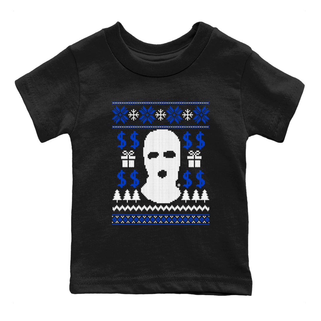 12s Blueberry shirts to match jordans Gangster Ugly Sweater sneaker match tees Air Jordan 12 Blueberry match shoes to clothes Drip Gear Zone Youth Baby Black 2 tee