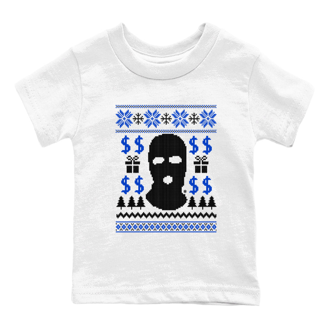 12s Blueberry shirts to match jordans Gangster Ugly Sweater sneaker match tees Air Jordan 12 Blueberry match shoes to clothes Drip Gear Zone Youth Baby White 2 tee