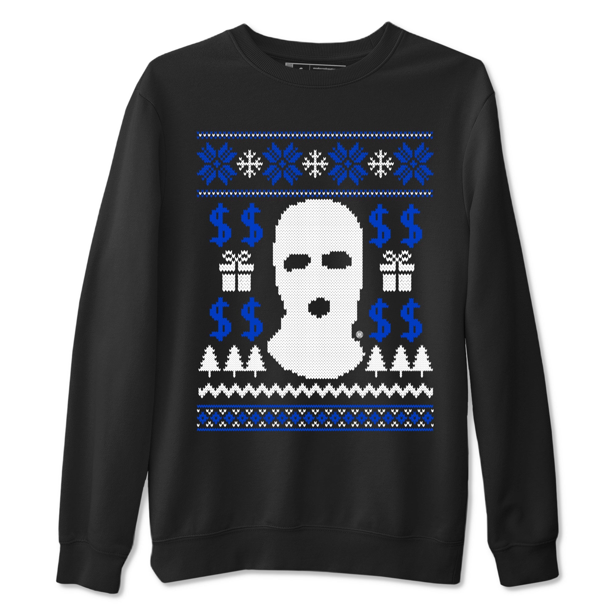 12s Blueberry shirts to match jordans Gangster Ugly Sweater sneaker match tees Air Jordan 12 Blueberry match shoes to clothes Drip Gear Zone unisex cotton Black 2 shirts