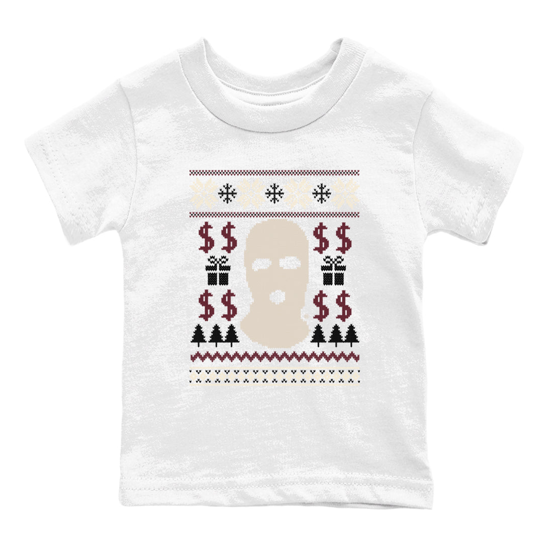 4s Retro A Ma Maniere x W.Y.W.S shirts to match jordans Gangster Ugly Sweater sneaker match tees Air Jordan 4 A Ma Maniere x Fossil Stone match shoes to clothes Drip Gear Zone Youth Baby White 2 tee