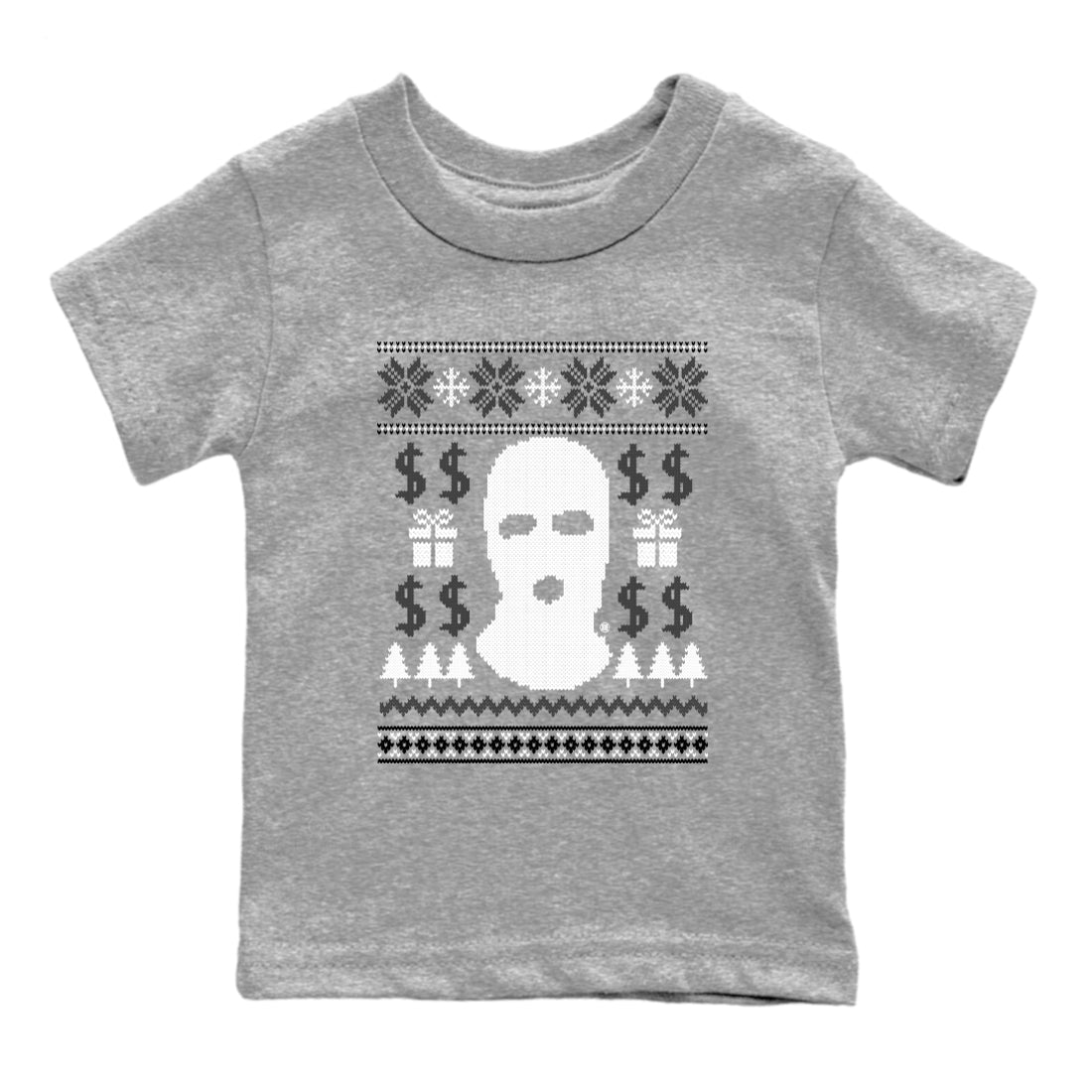 4s Wet Cement shirts to match jordans Gangster Ugly Sweater sneaker match tees Air Jordan 4 Retro SE Wet Cement match shoes to clothes Drip Gear Zone Youth Baby Heather Grey 2 tee