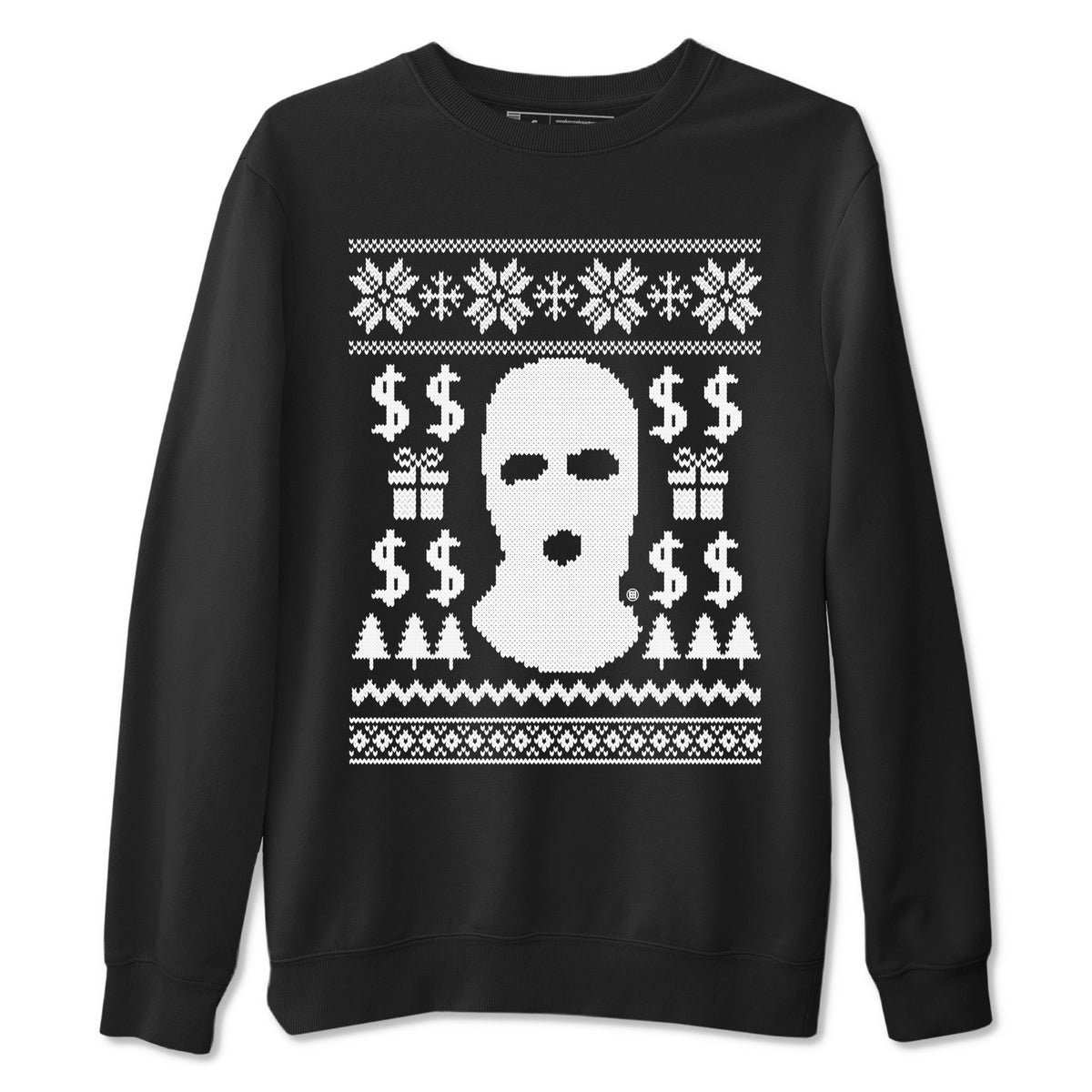 4s White Thunder shirts to match jordans Gangster Ugly Sweater sneaker match tees Air Jordan 4 Retro White Thunder match shoes to clothes Drip Gear Zone unisex cotton Black 2 shirts