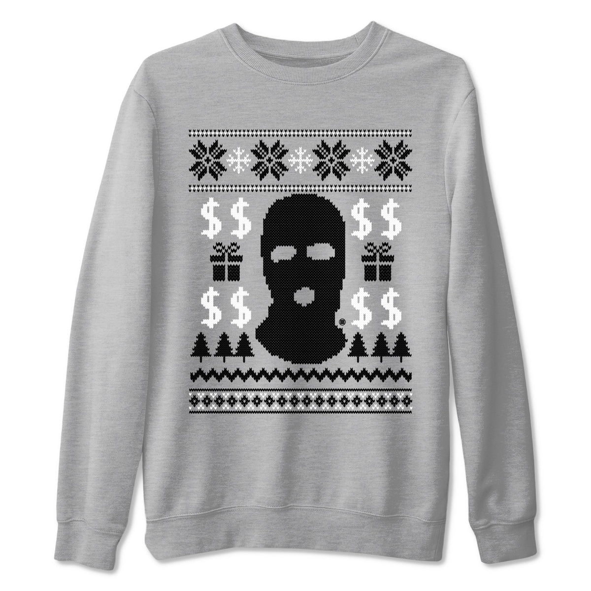 4s White Thunder shirts to match jordans Gangster Ugly Sweater sneaker match tees Air Jordan 4 Retro White Thunder match shoes to clothes Drip Gear Zone unisex cotton Heather Grey 2 shirts