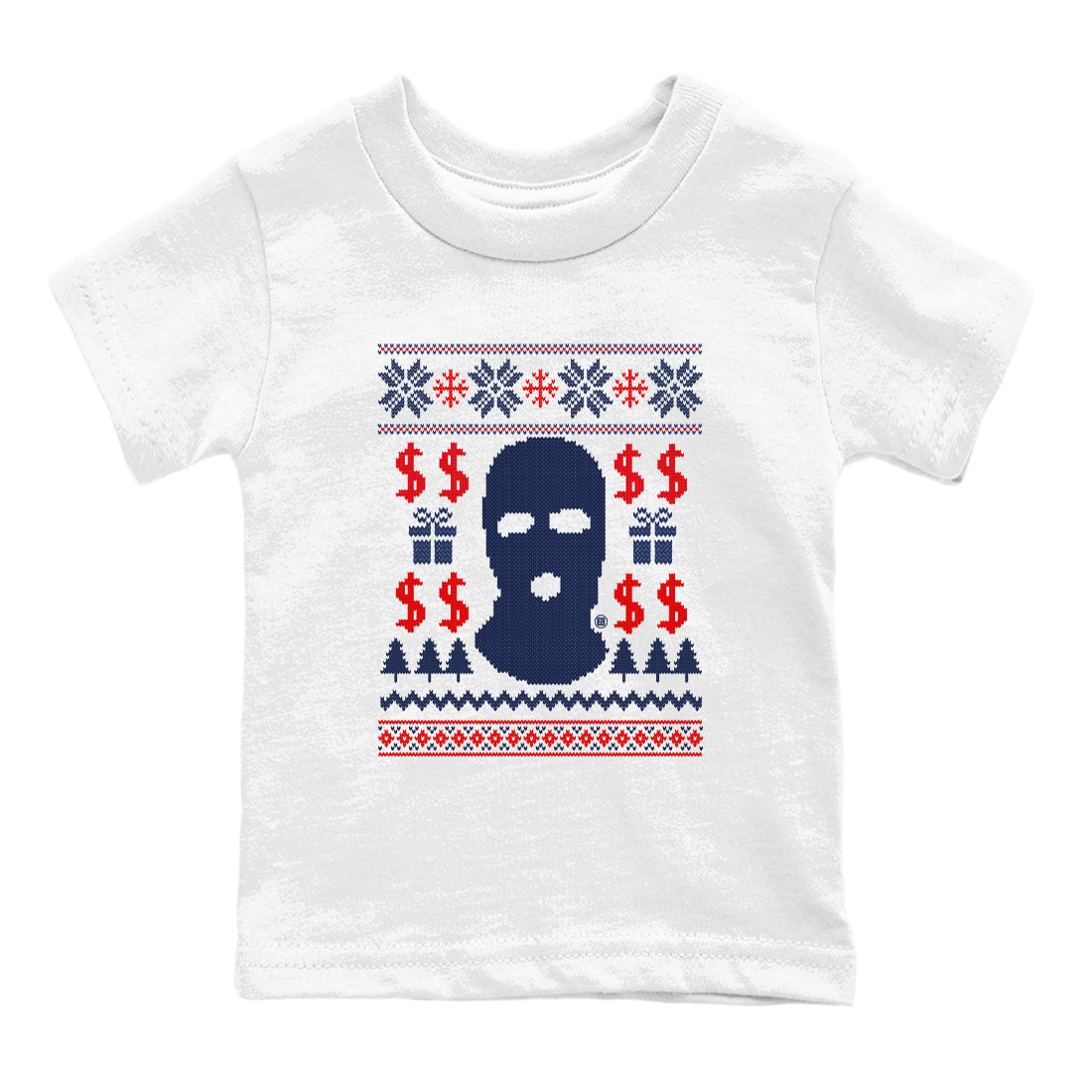 6s White And Midnight Navy shirts to match jordans Gangster Ugly Sweater sneaker match tees Air Jordan 6 Retro White And Midnight Navy match shoes to clothes Drip Gear Zone Youth Baby White 2 tee