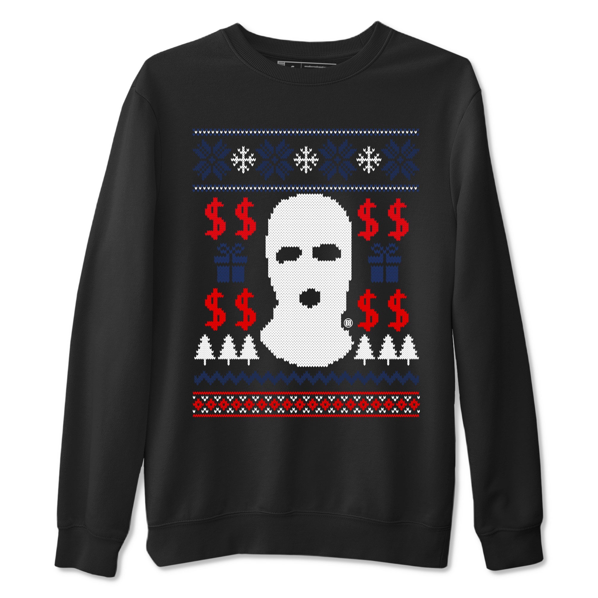 6s White And Midnight Navy shirts to match jordans Gangster Ugly Sweater sneaker match tees Air Jordan 6 Retro White And Midnight Navy match shoes to clothes Drip Gear Zone unisex cotton Black 2 shirts