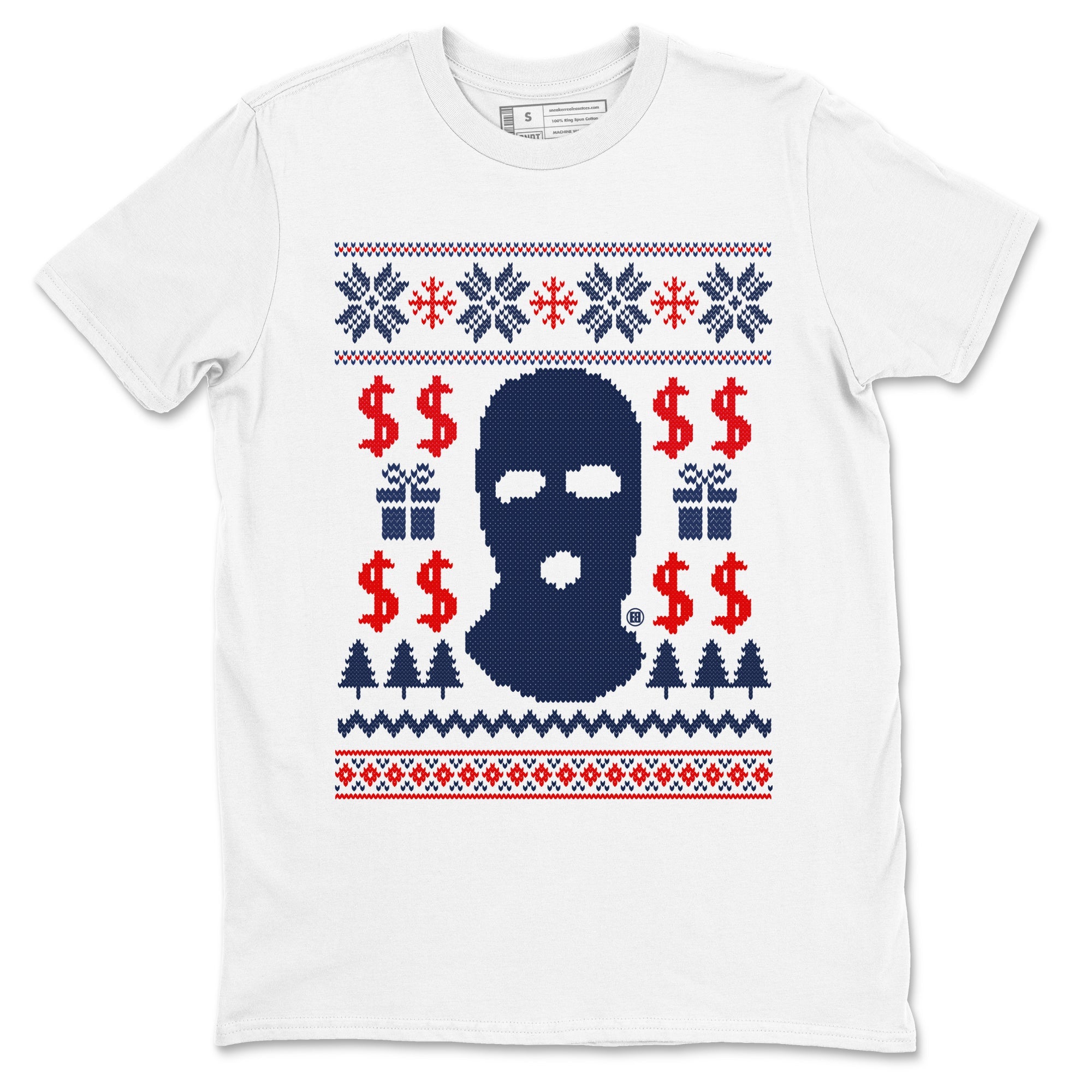 6s White And Midnight Navy shirts to match jordans Gangster Ugly Sweater sneaker match tees Air Jordan 6 Retro White And Midnight Navy match shoes to clothes Drip Gear Zone unisex cotton White 2 shirts