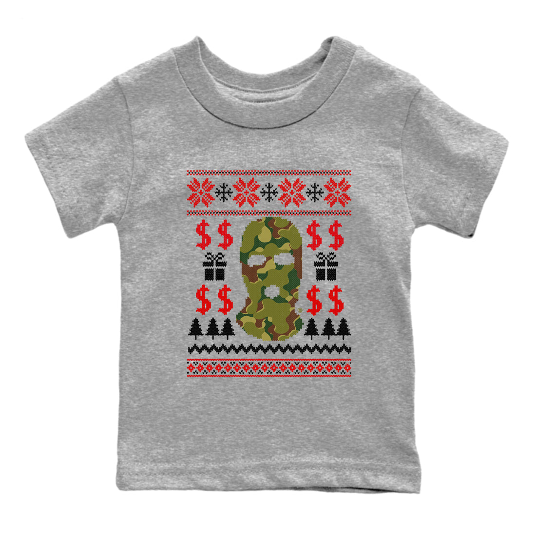 Air Max 90 sp Reverse Duck Camo shirts to match jordans Gangster Ugly Sweater sneaker match tees Air Max 90 Reverse Duck Camo match shoes to clothes Drip Gear Zone Youth Baby Heather Grey 2 tee