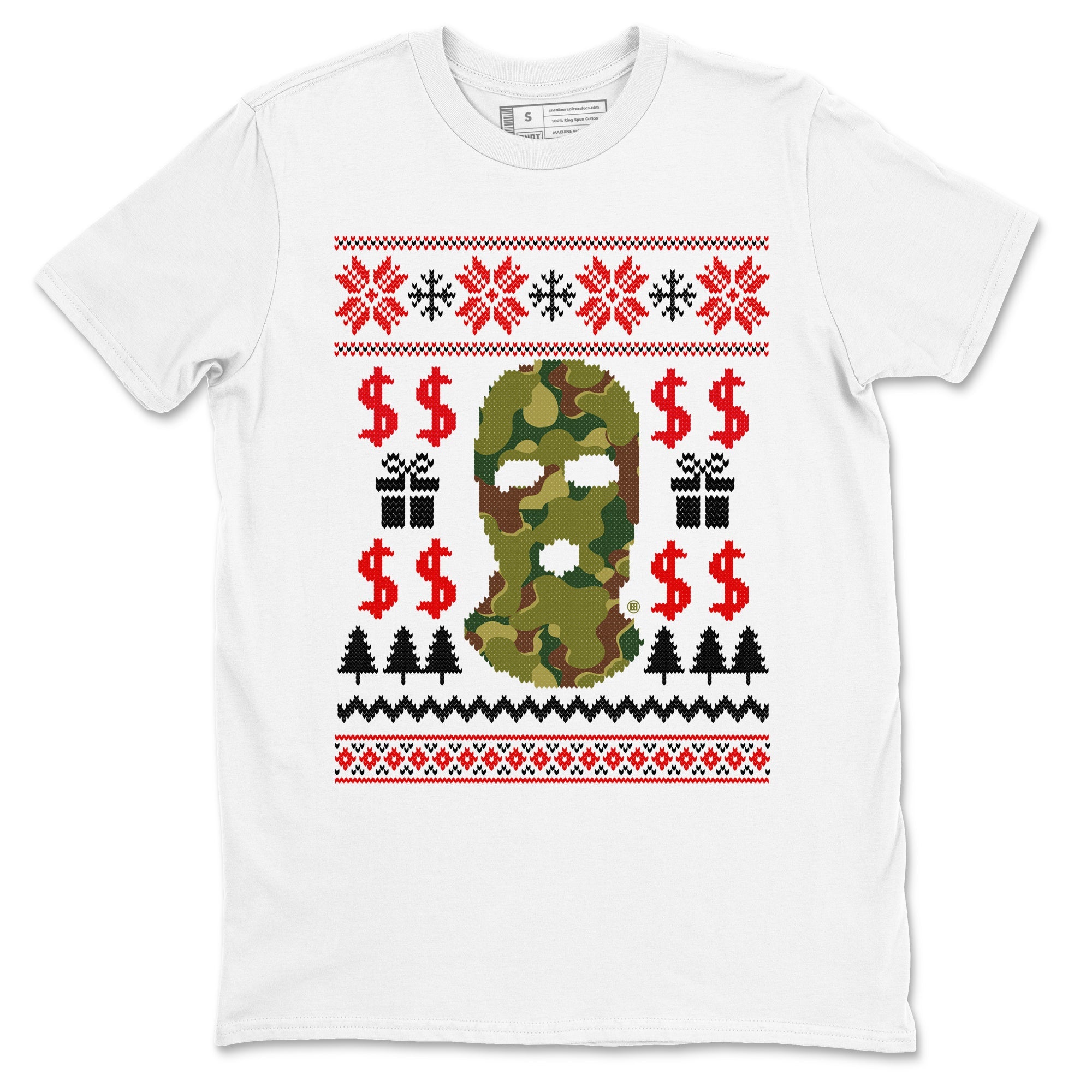 Air Max 90 sp Reverse Duck Camo shirts to match jordans Gangster Ugly Sweater sneaker match tees Air Max 90 Reverse Duck Camo match shoes to clothes Drip Gear Zone unisex cotton White 2 shirts