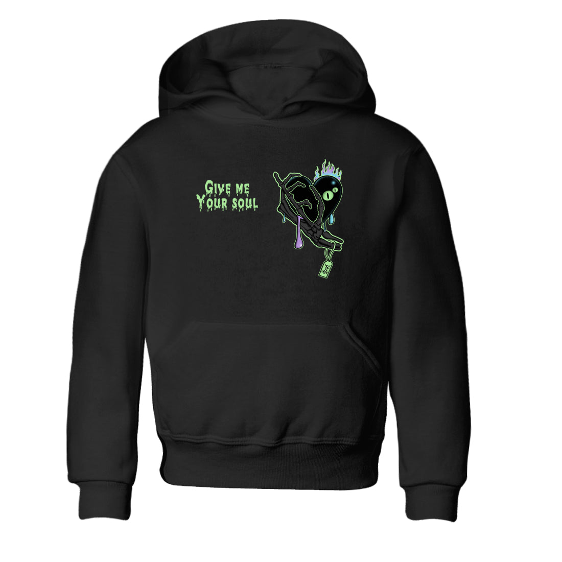 1s Fortune Fly shirts to match jordans Give Me Your Soul sneaker match tees Air Jordan 1 Fortune Fly match shoes to clothes Drip Gear Zone Youth Baby Black 2 tee