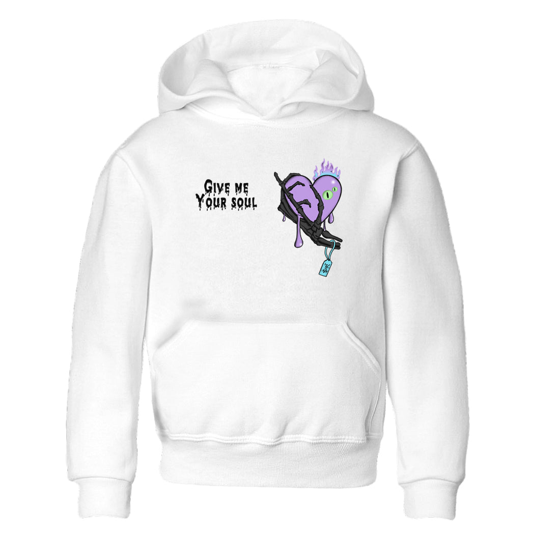 1s Fortune Fly shirts to match jordans Give Me Your Soul sneaker match tees Air Jordan 1 Fortune Fly match shoes to clothes Drip Gear Zone Youth Baby White 2 tee